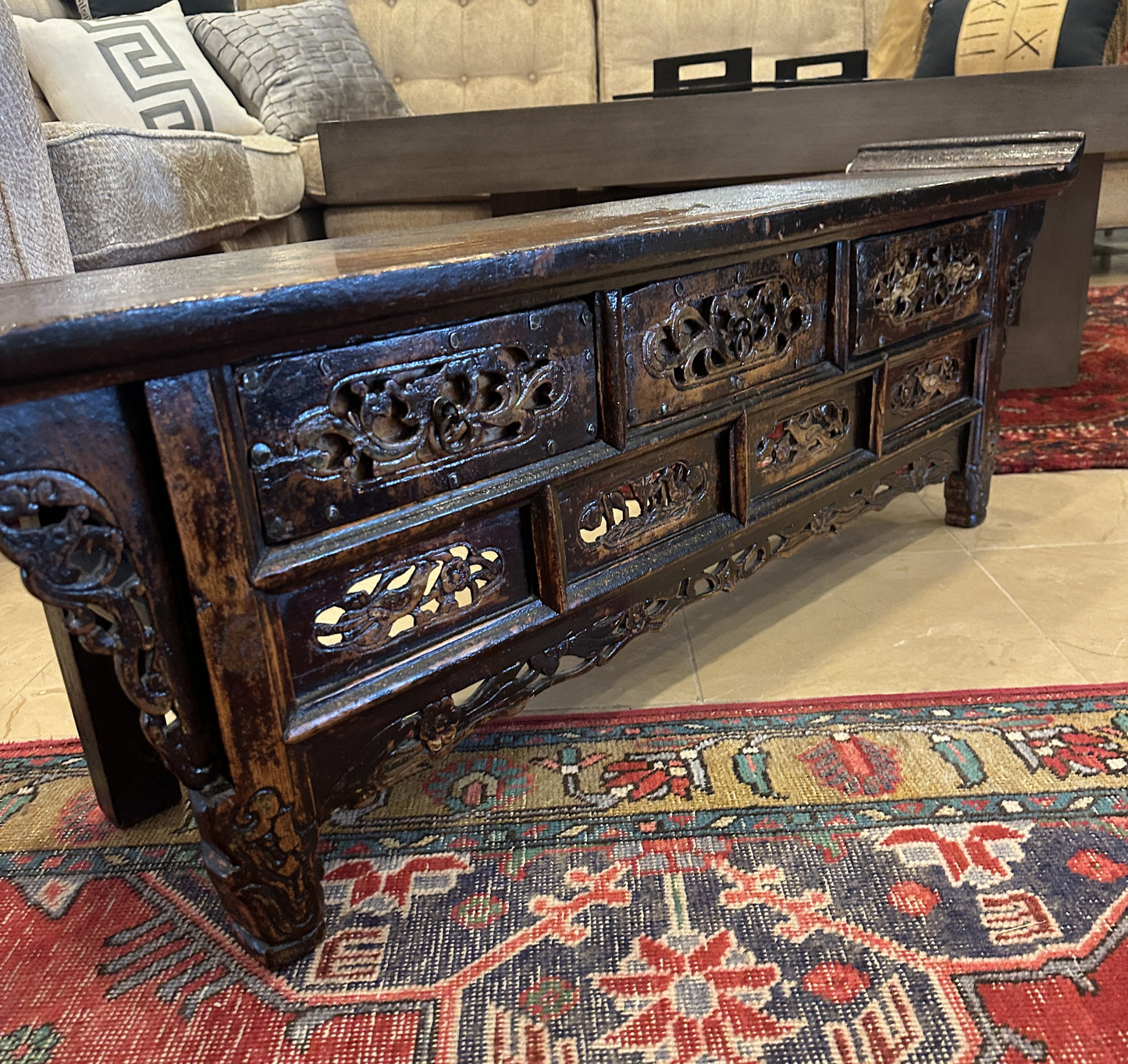 Antique Chinese Altar Cabinet (0NG00D)