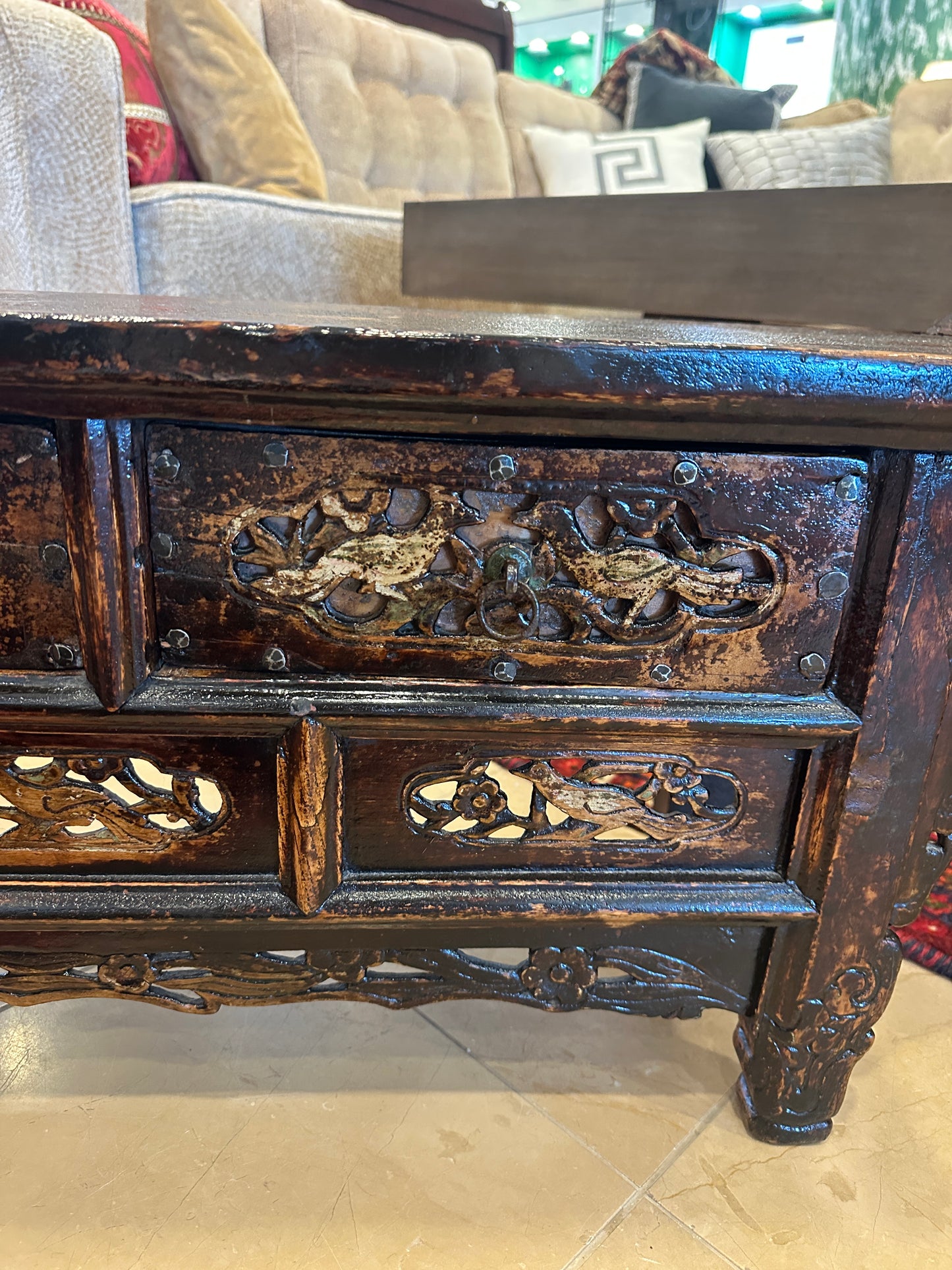 Antique Chinese Altar Cabinet (0NG00D)