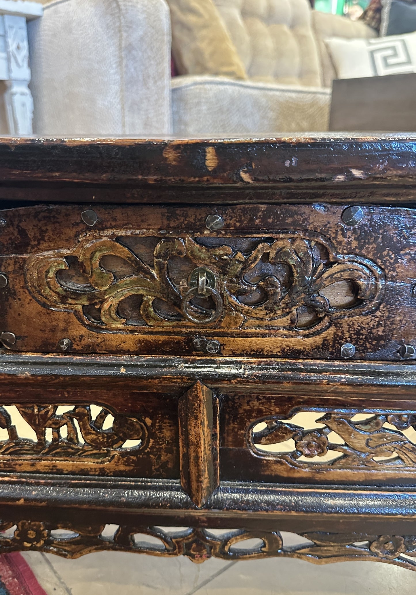 Antique Chinese Altar Cabinet (0NG00D)