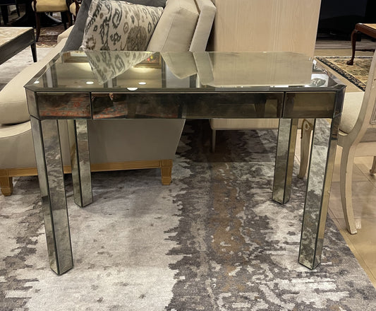 Mirrored Vanity/Desk Nancy Corzine Attributed (ZZ2TWZ)