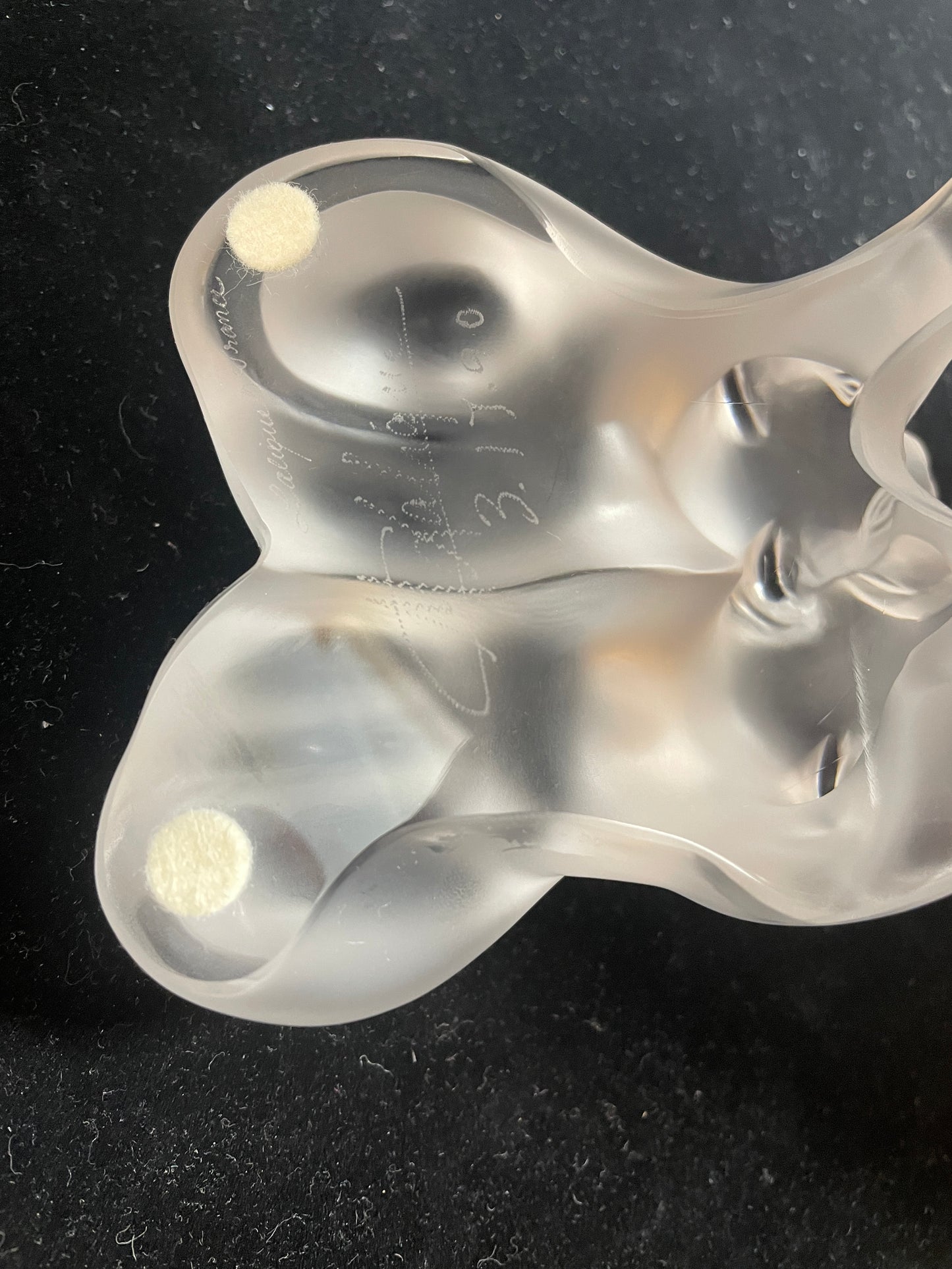 Lalique Lion Cubs, a Pair (03001W)