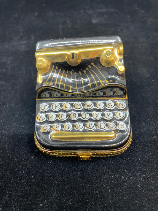 Limoges Typewriter Trinket Box (03001Z)