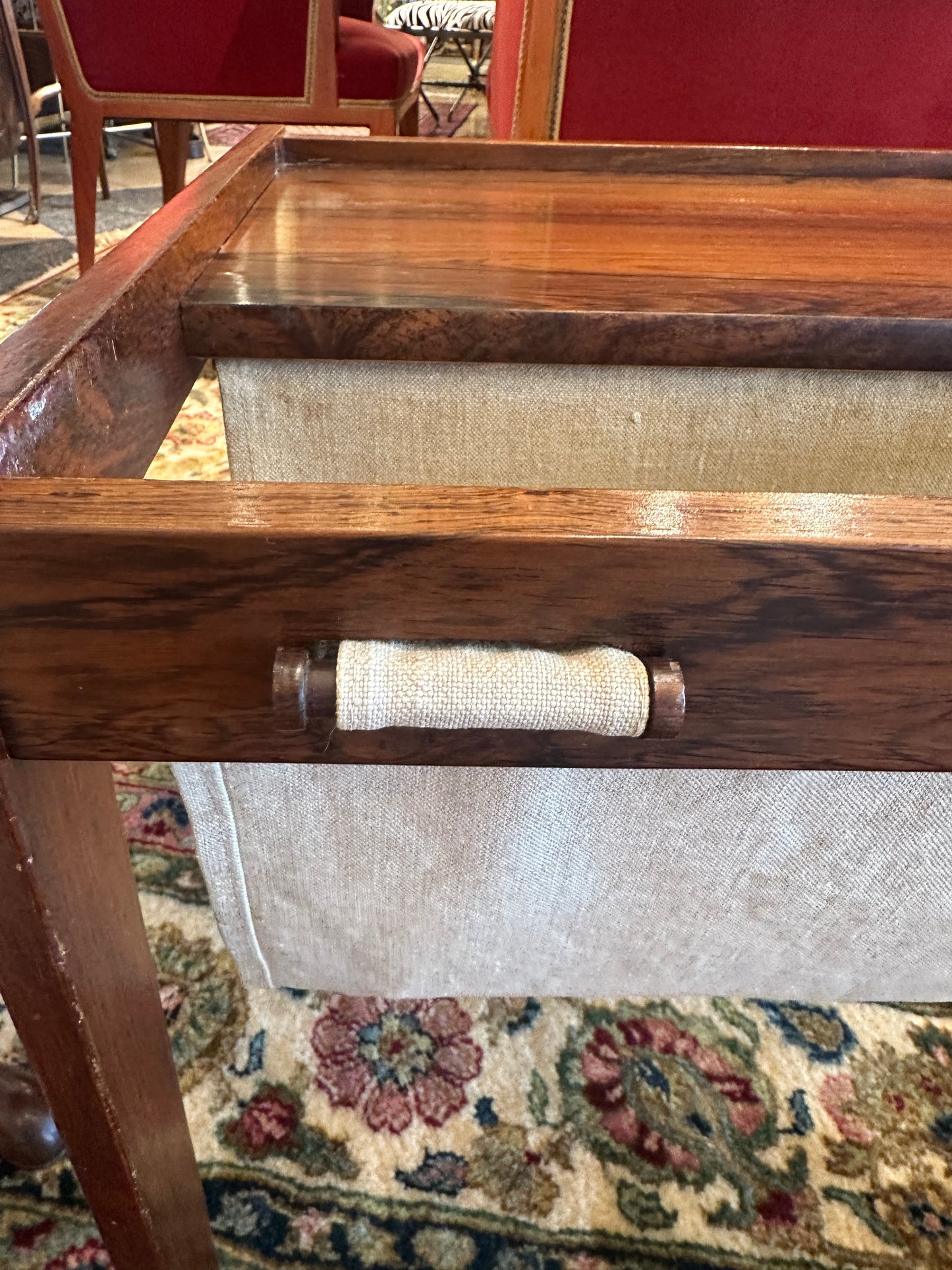 Bent Silber Mobler Rosewood Side Table/Magazine Rack (0NG009)