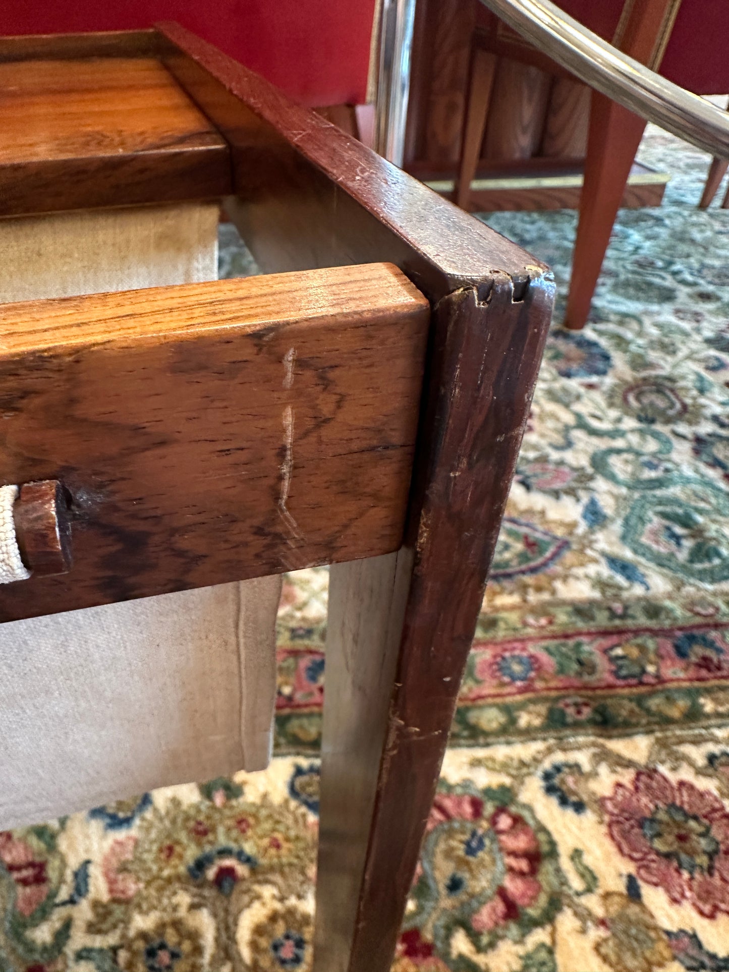 Bent Silber Mobler Rosewood Side Table/Magazine Rack (0NG009)