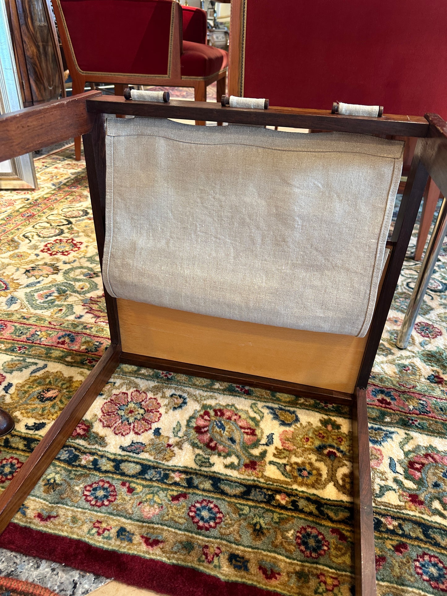 Bent Silber Mobler Rosewood Side Table/Magazine Rack (0NG009)