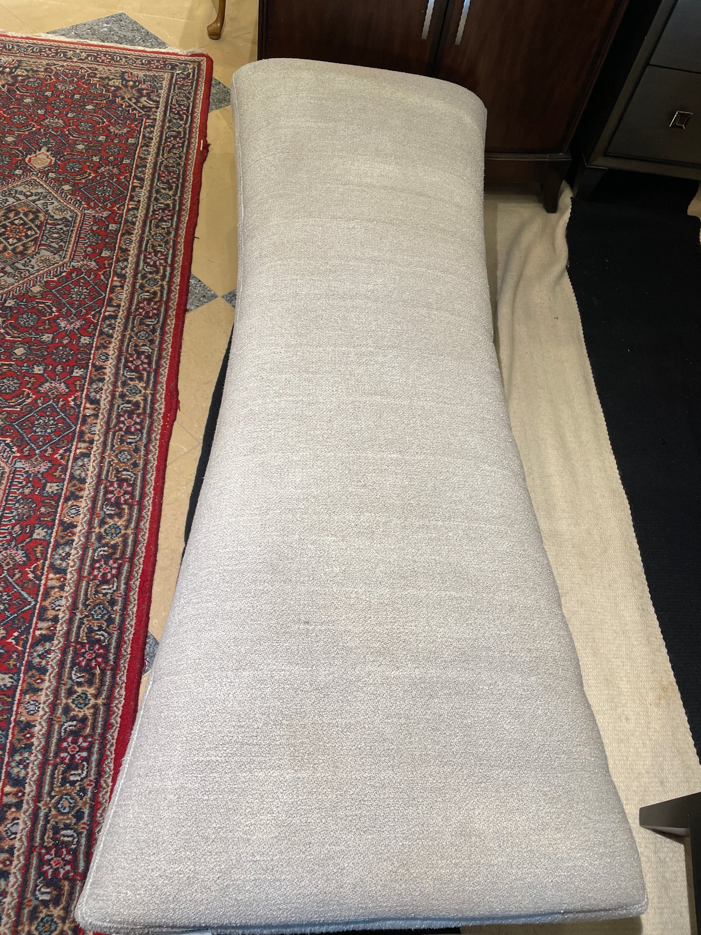 Arteriors Curved Bench in Gray (0L700S)