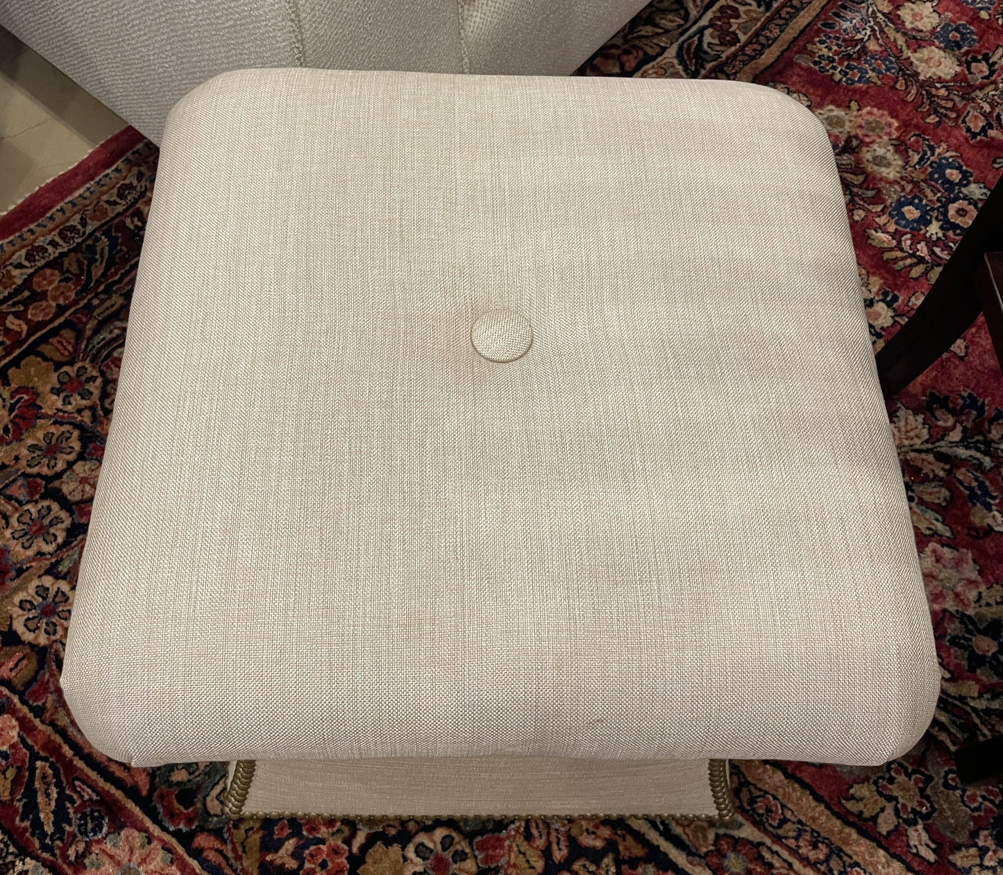Chaddock Hourglass Ottoman (Two available 0OT008 0OT009)