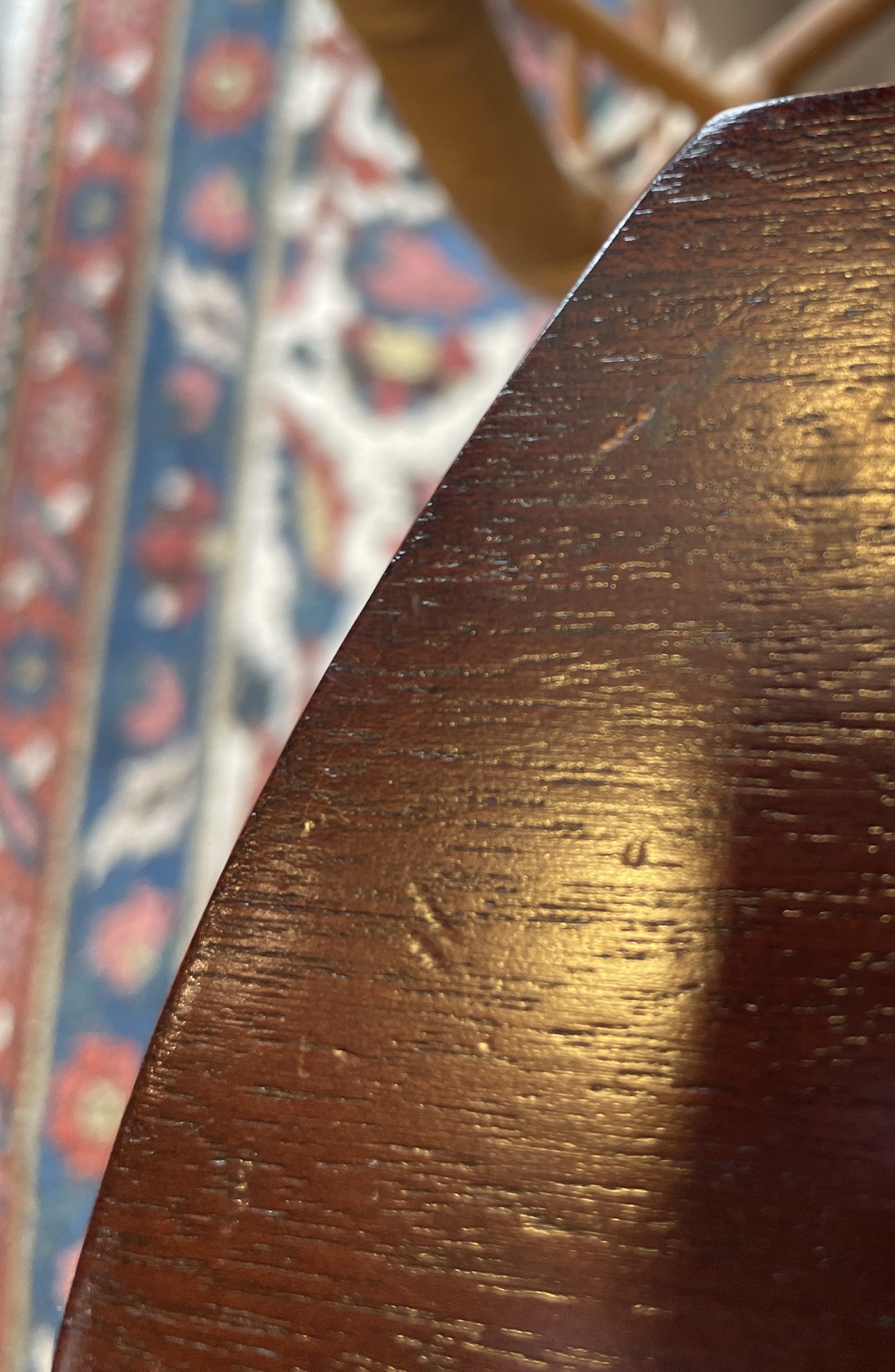 Mahogany Library Steps, AS IS (0OT00A)