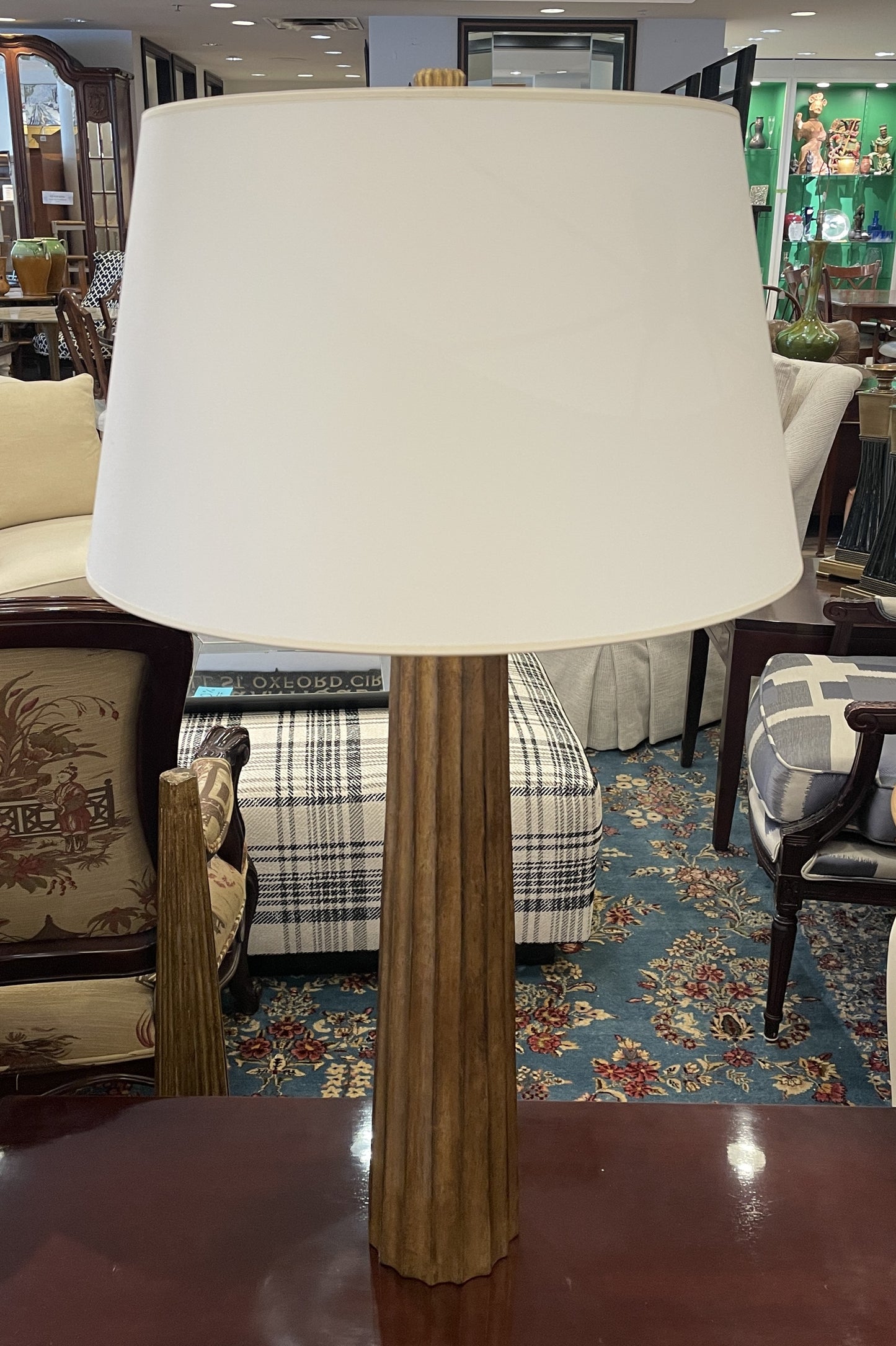 Visual Comfort Fluted Spire Table Lamps, A Pair (0OT00B)