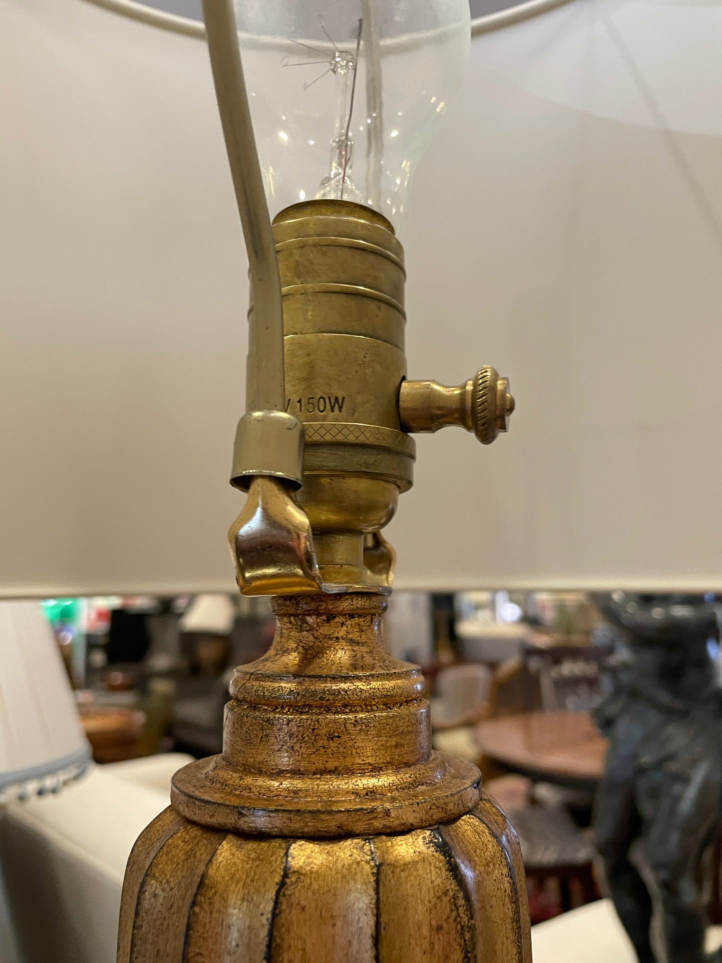 Visual Comfort Fluted Spire Table Lamps, A Pair (0OT00B)