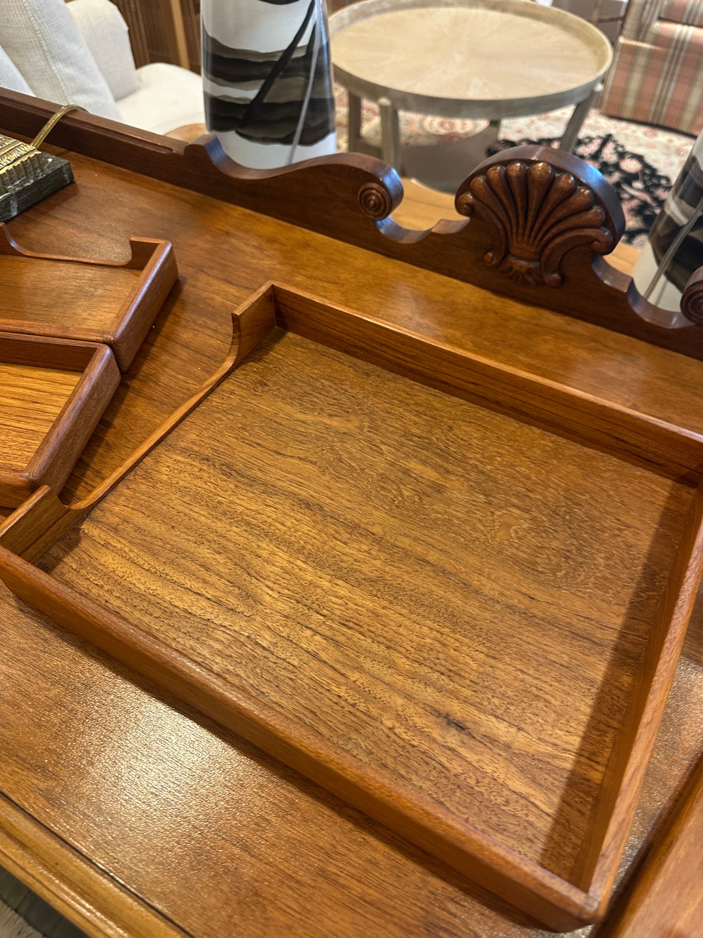 Teak Tech 5 piece Desk Set (0NG002)