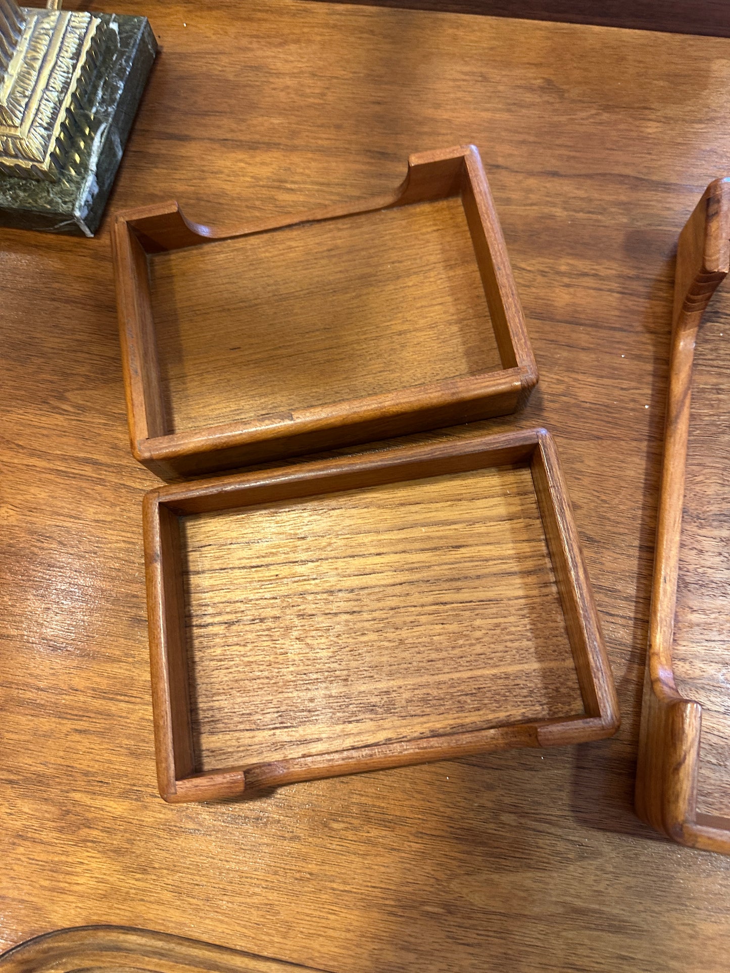 Teak Tech 5 piece Desk Set (0NG002)