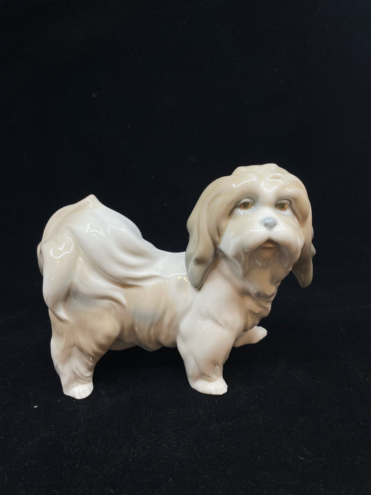 Lladro Lhasa Apso Dog Figurine 4642
