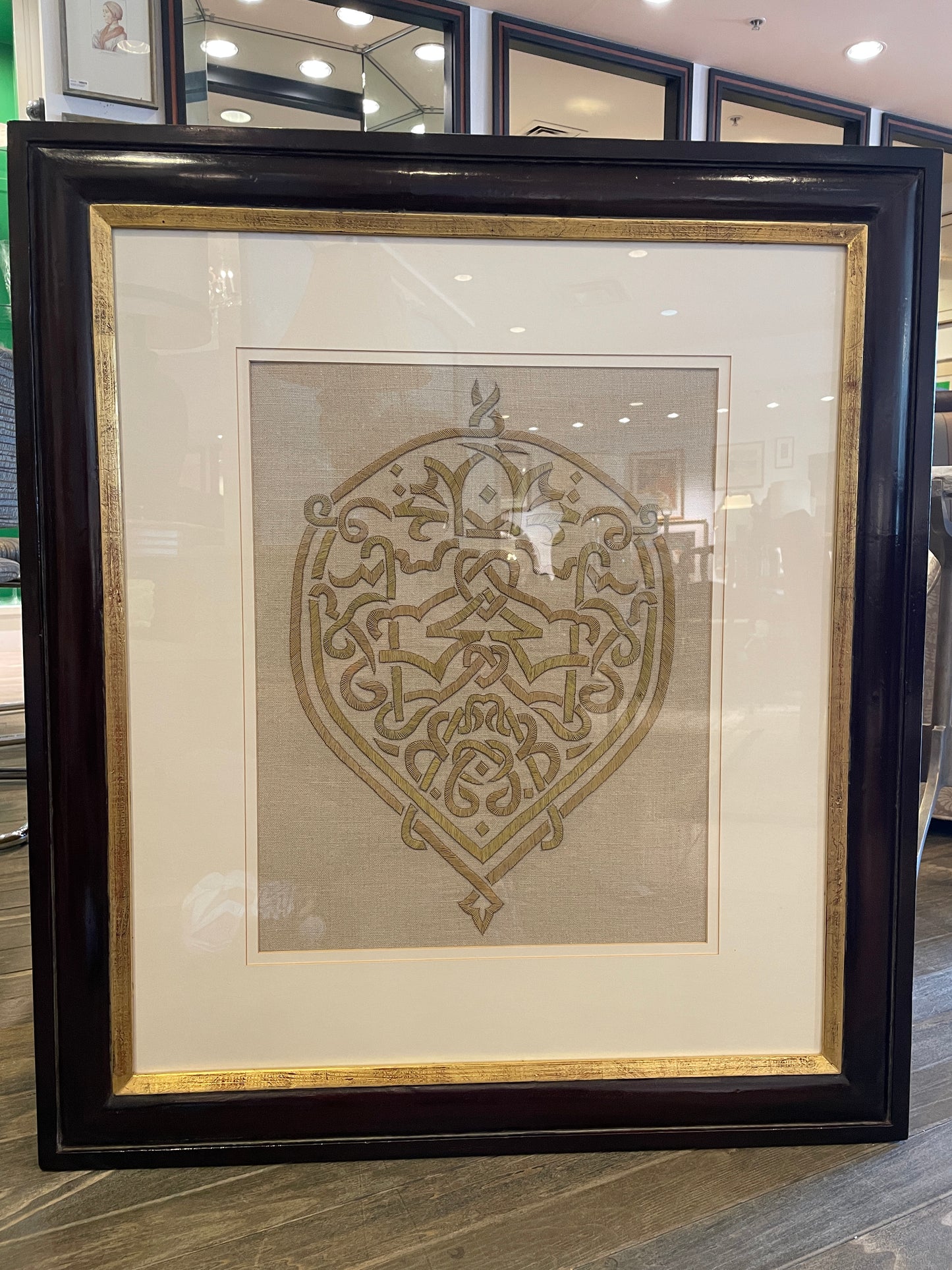 Trowbridge Embroidery, framed (0OT00R)