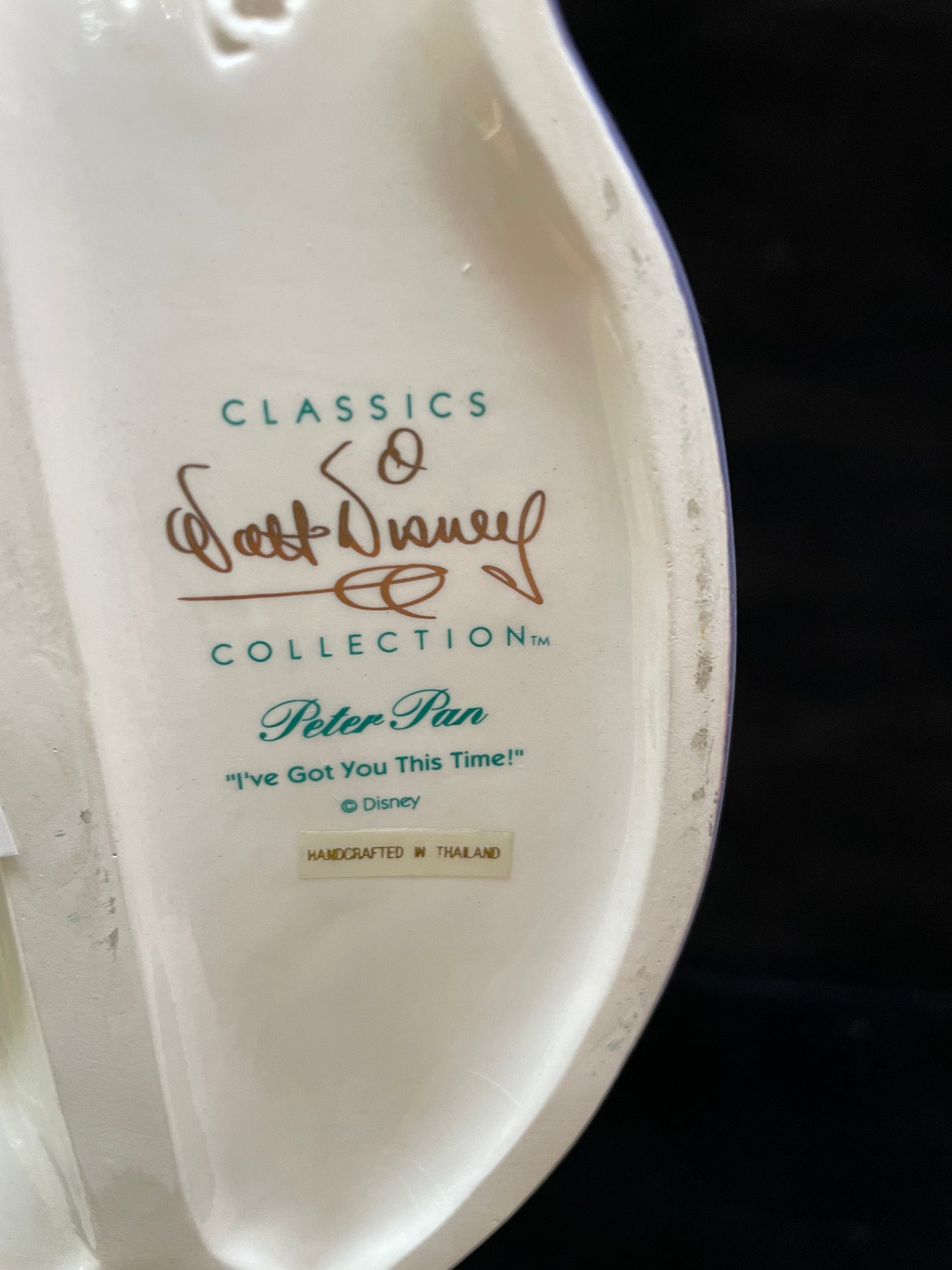 Walt Disney Classics Collection "Captain Hook" Porcelain Figurine