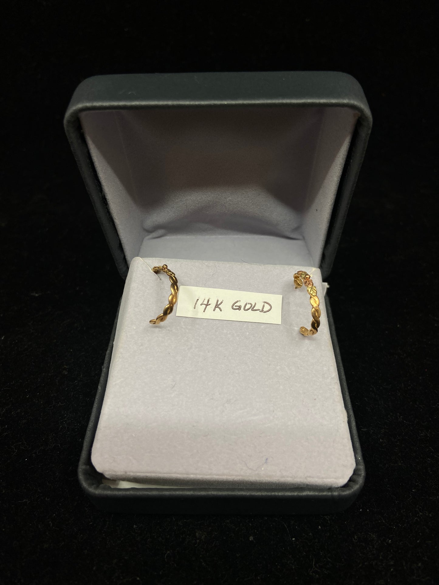 14K Gold Hoop Earrings (114806)