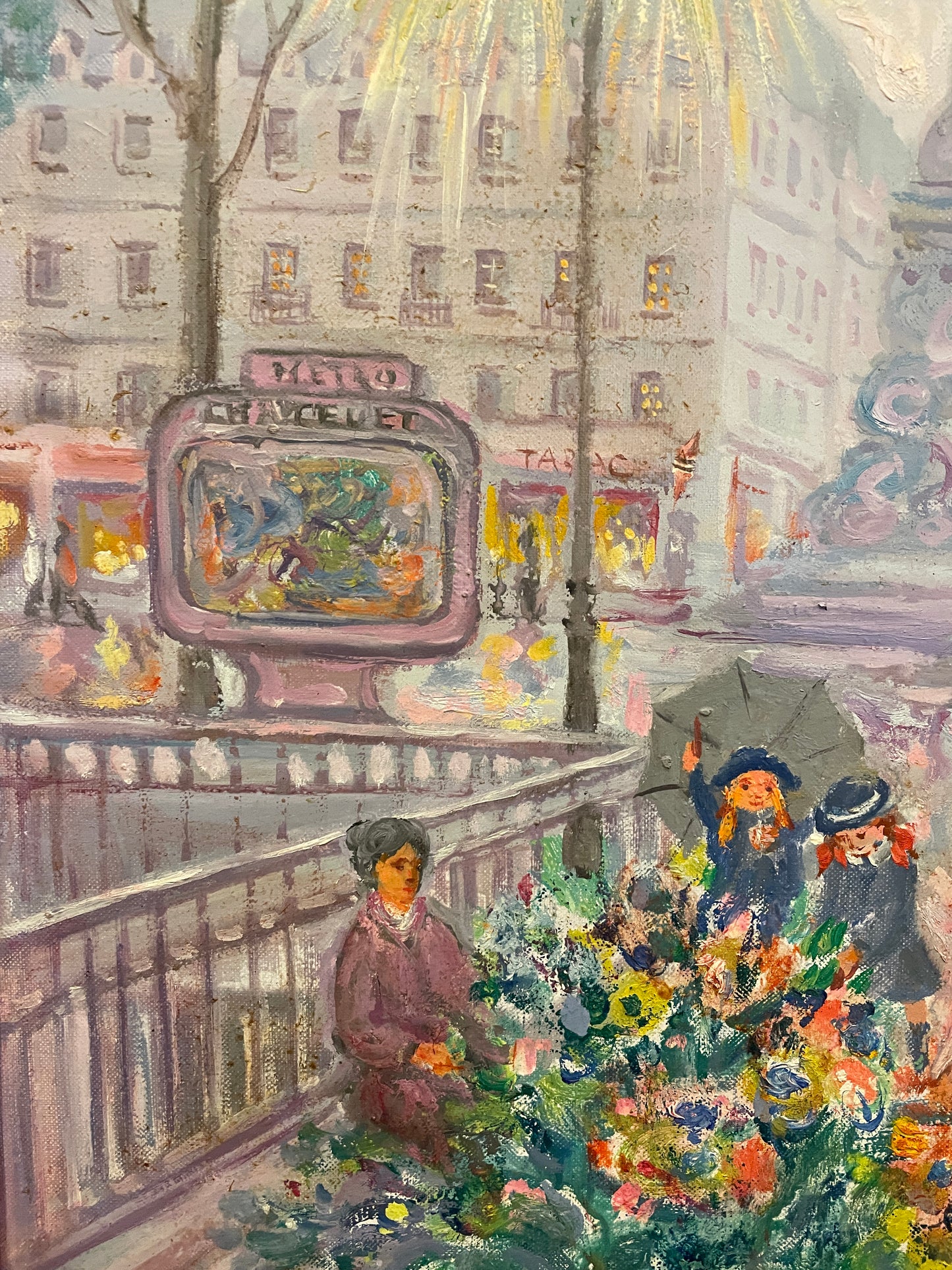 Jean LaReuse (French, 1925) Street Scene (0OT00S)