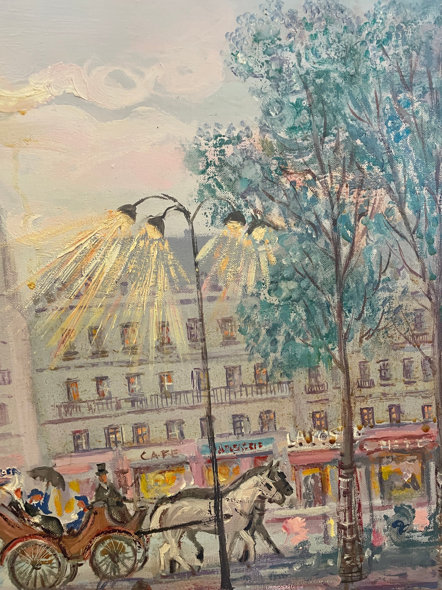 Jean LaReuse (French, 1925) Street Scene (0OT00S)