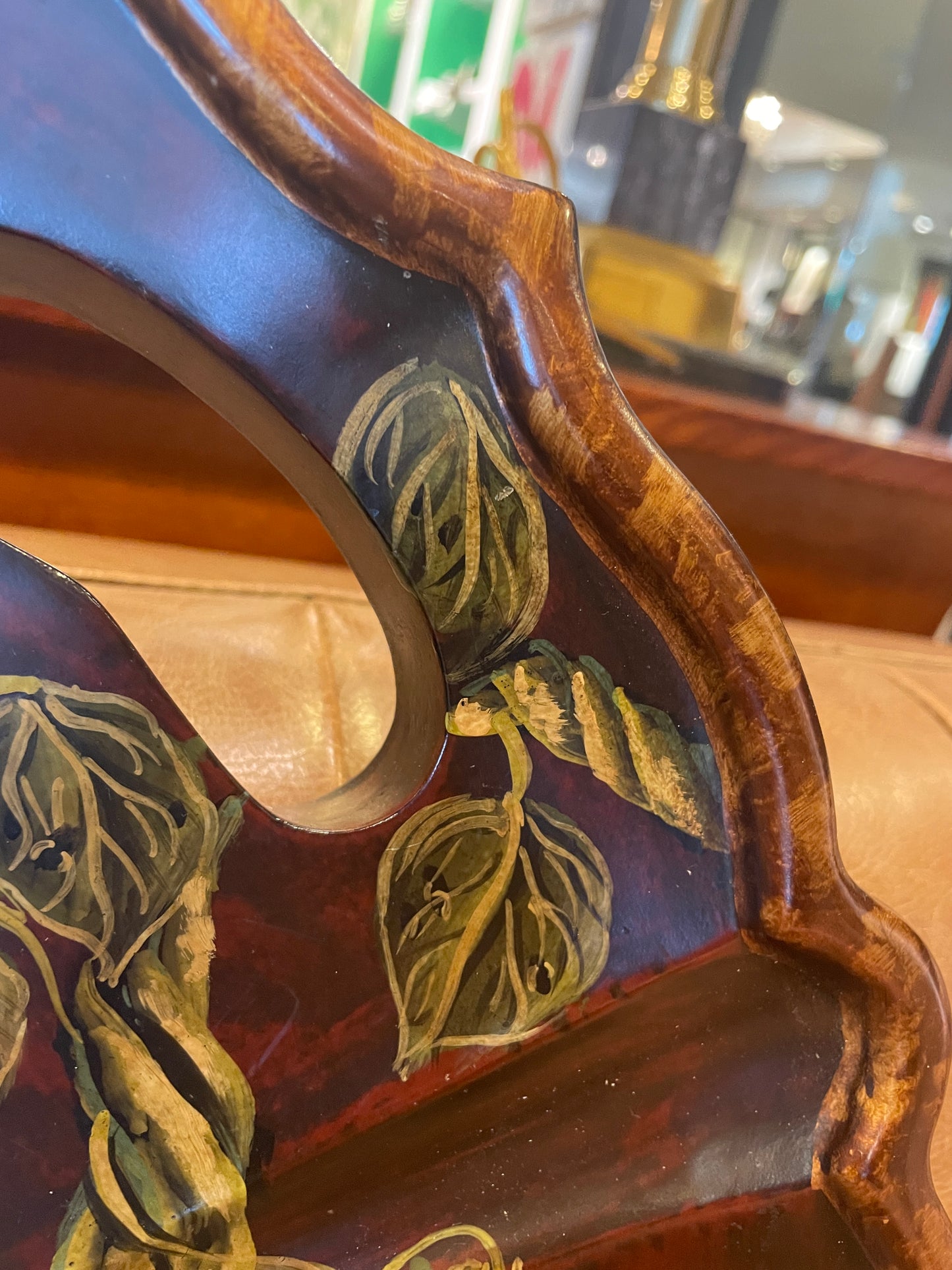 Resin Tray with Bird AS IS (01D017)