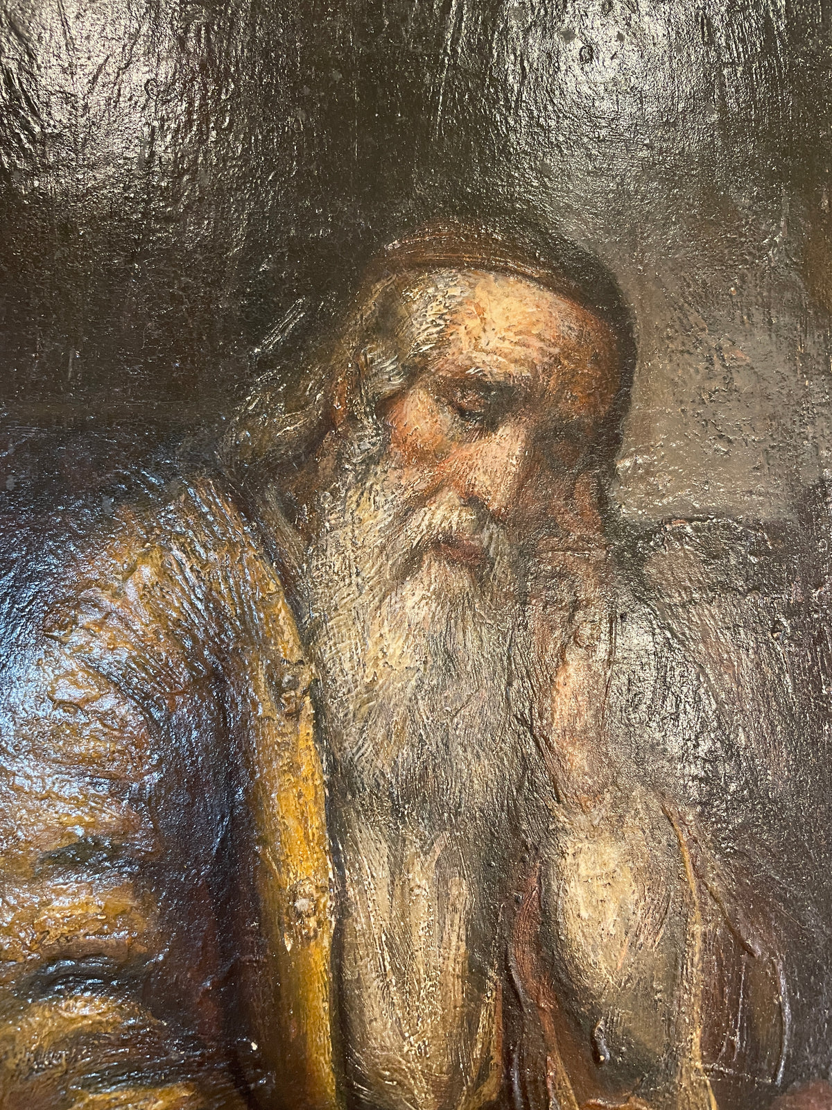 Henry van de Velde (Belgium 1896-1969) Rabbi Oil on Board (0OT00X)