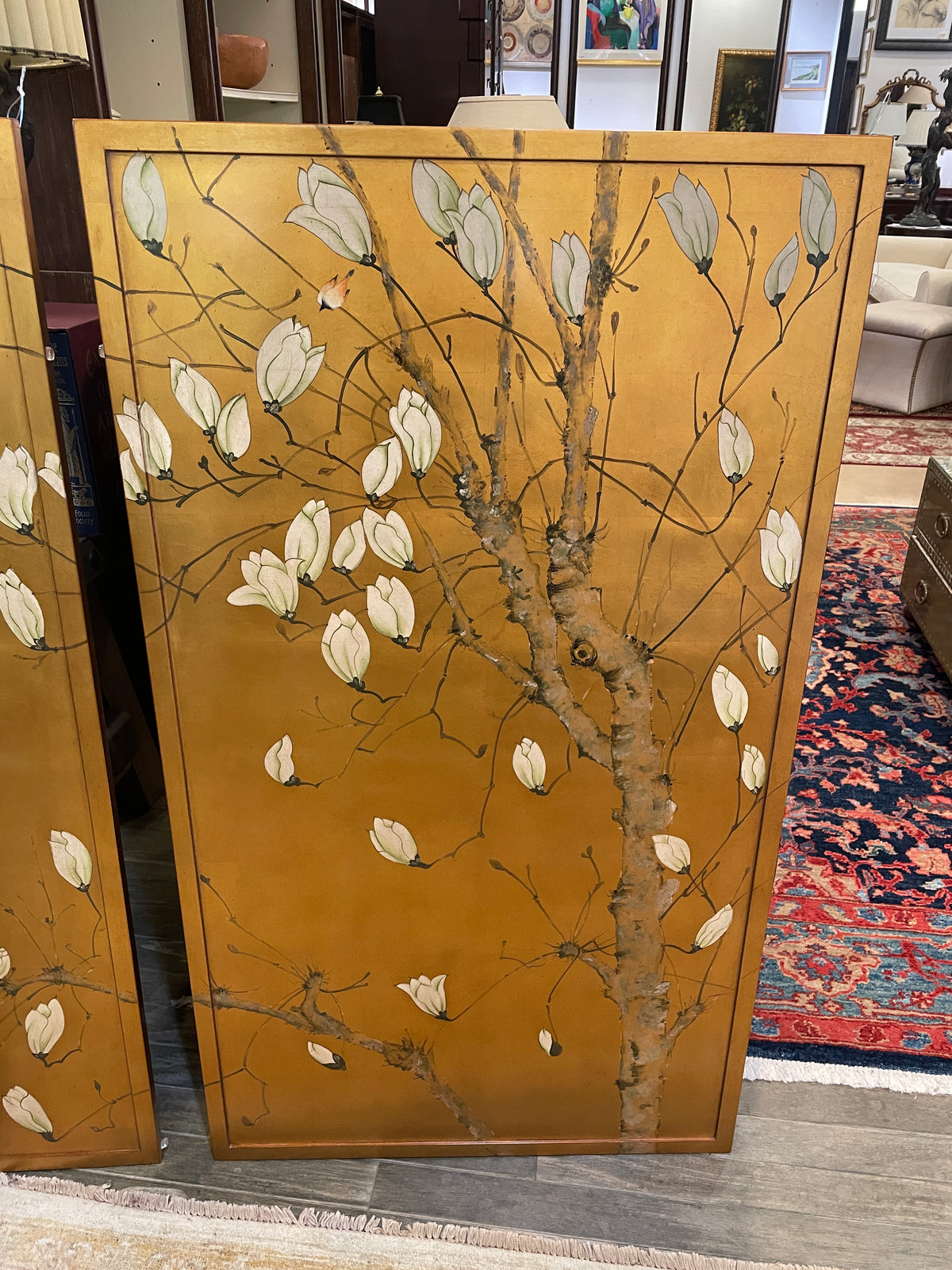Theodore Alexander Spring Magnolias Diptych (0OT00Y)