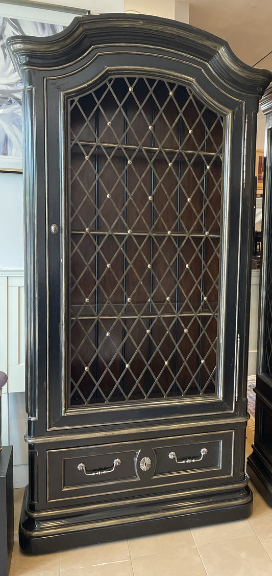 Marge Carson Grate-Front Cabinet