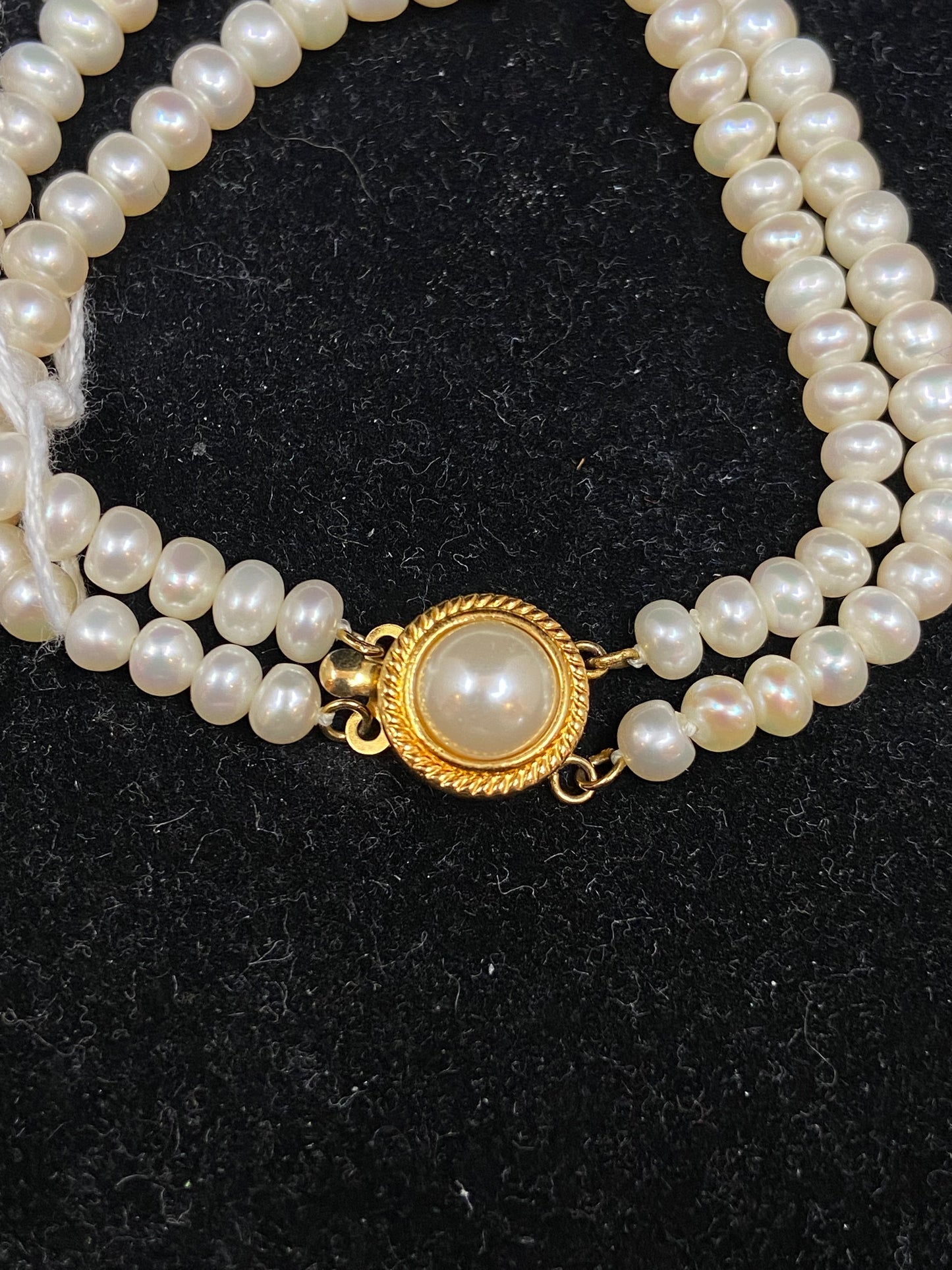 Two Strand Pearl Bracelet (23698)