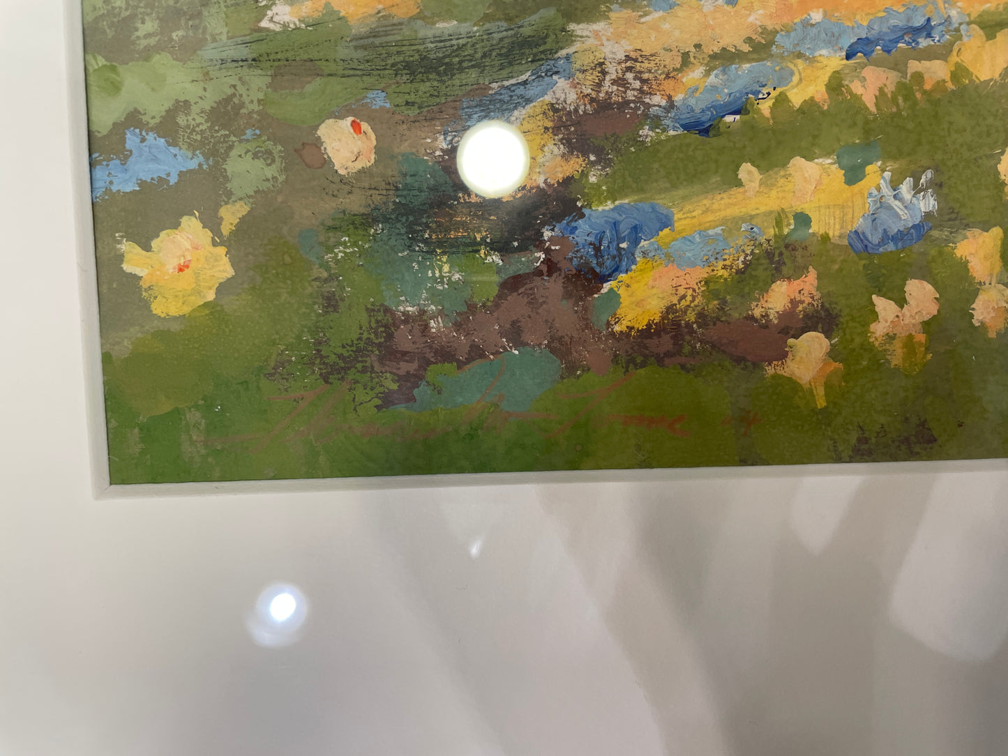 Thomas Tomc Gouache "Study of William Jacobsen California Poppies" (0OT00Z)