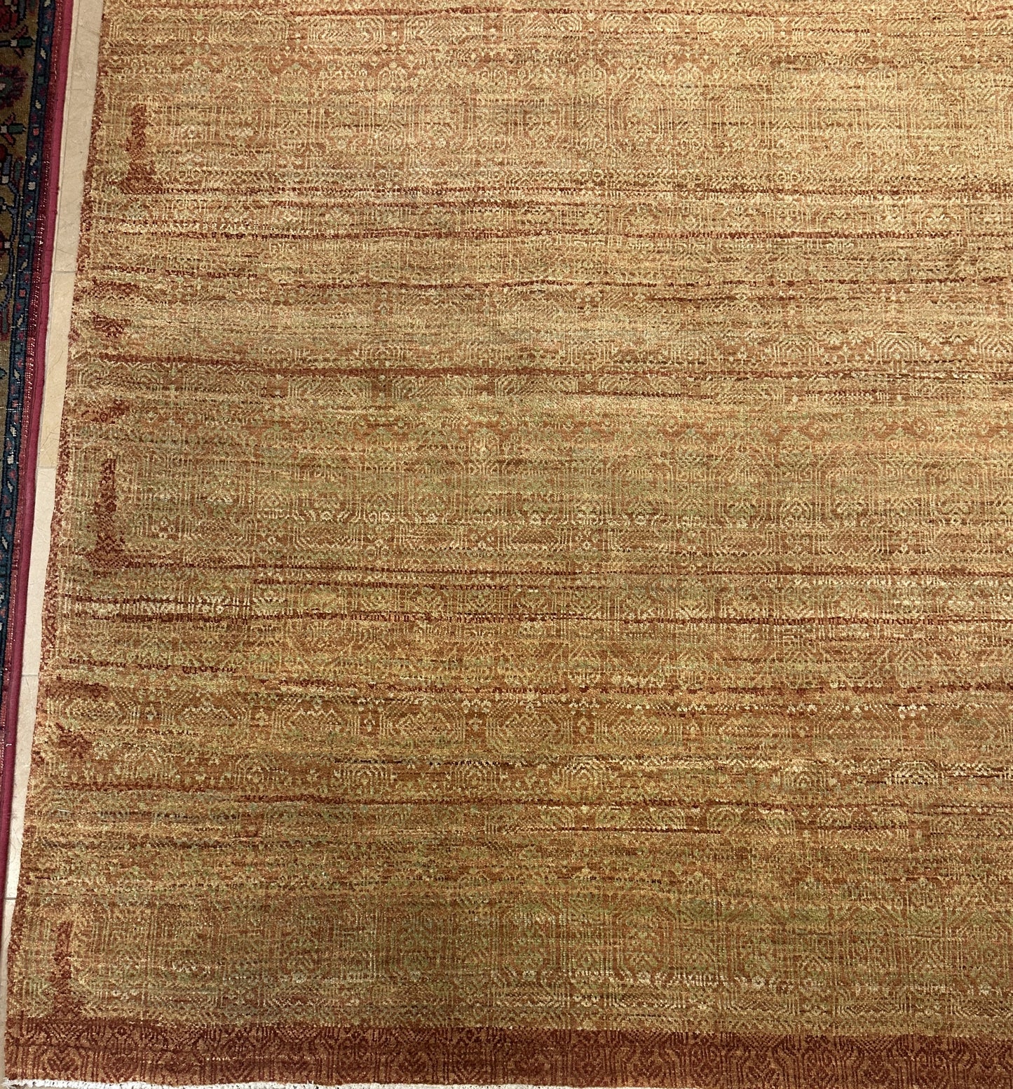 Oscar Isberian Hand Knotted Indian Rug (Approx. 14'4x9'9) (0N6001)