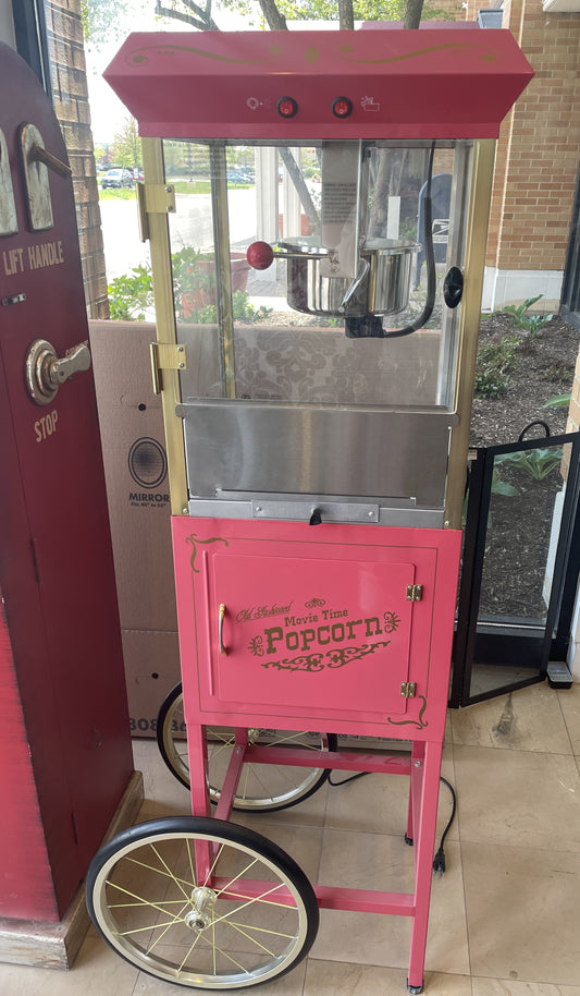 Old Fashioned Movie Time Popcorn Maker AS IS