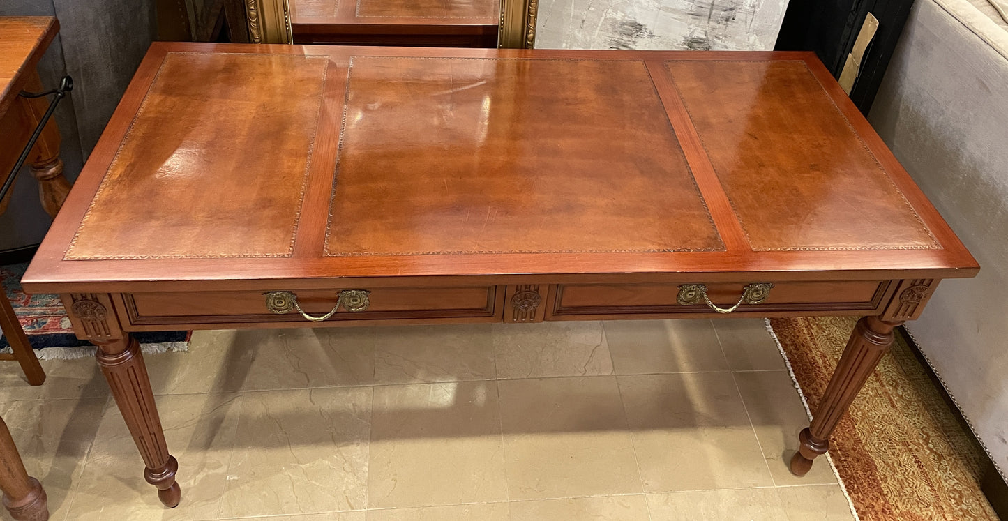 Baker Writing Desk with Leather Top (0OU001)