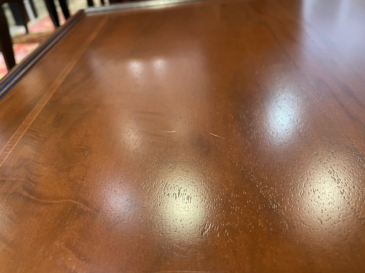 Baker Coffee Table with Fretwork (0OU00D)