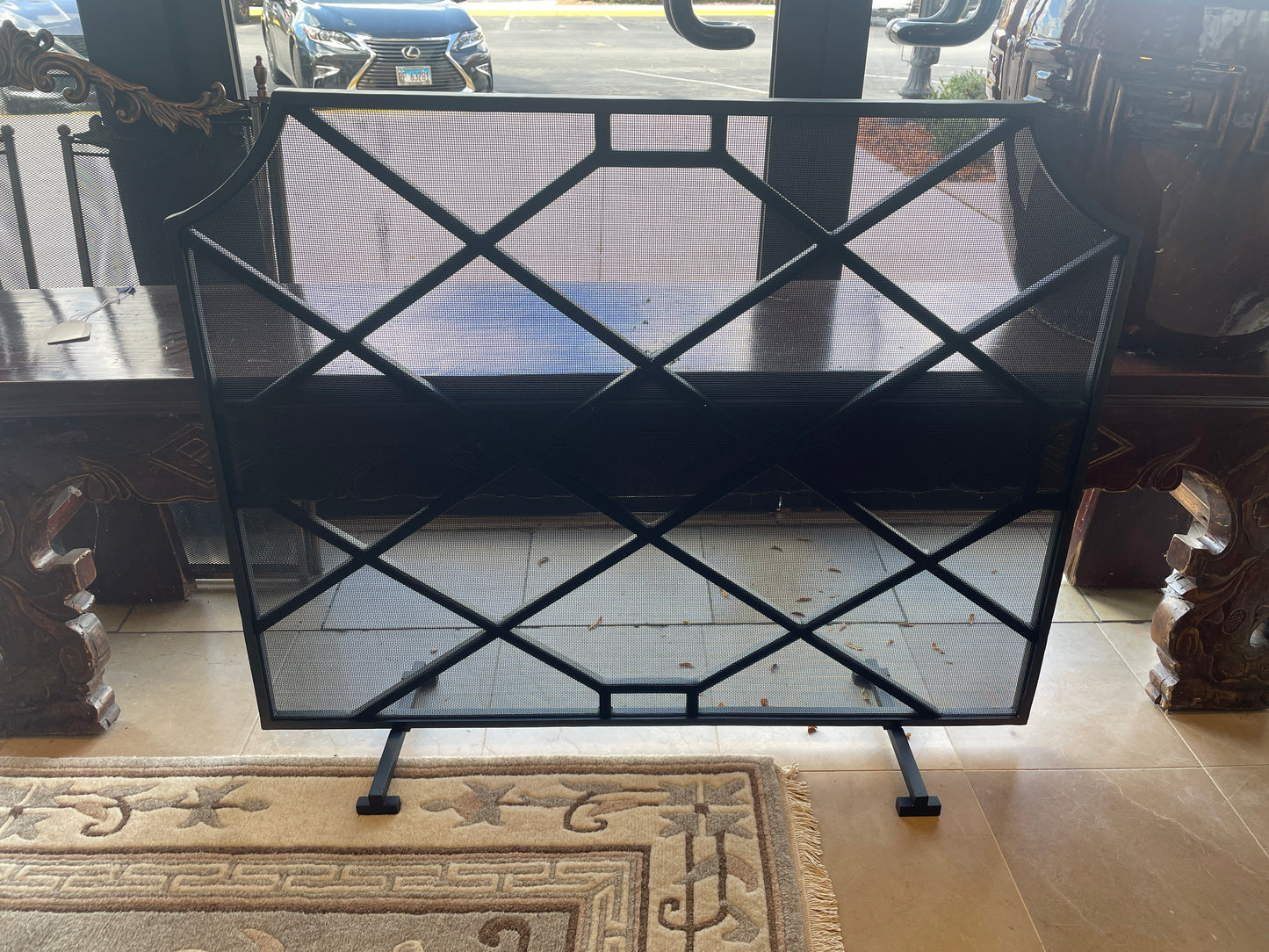 Frontgate Beckett Fireplace Screen (Two available) (NCNSGU)