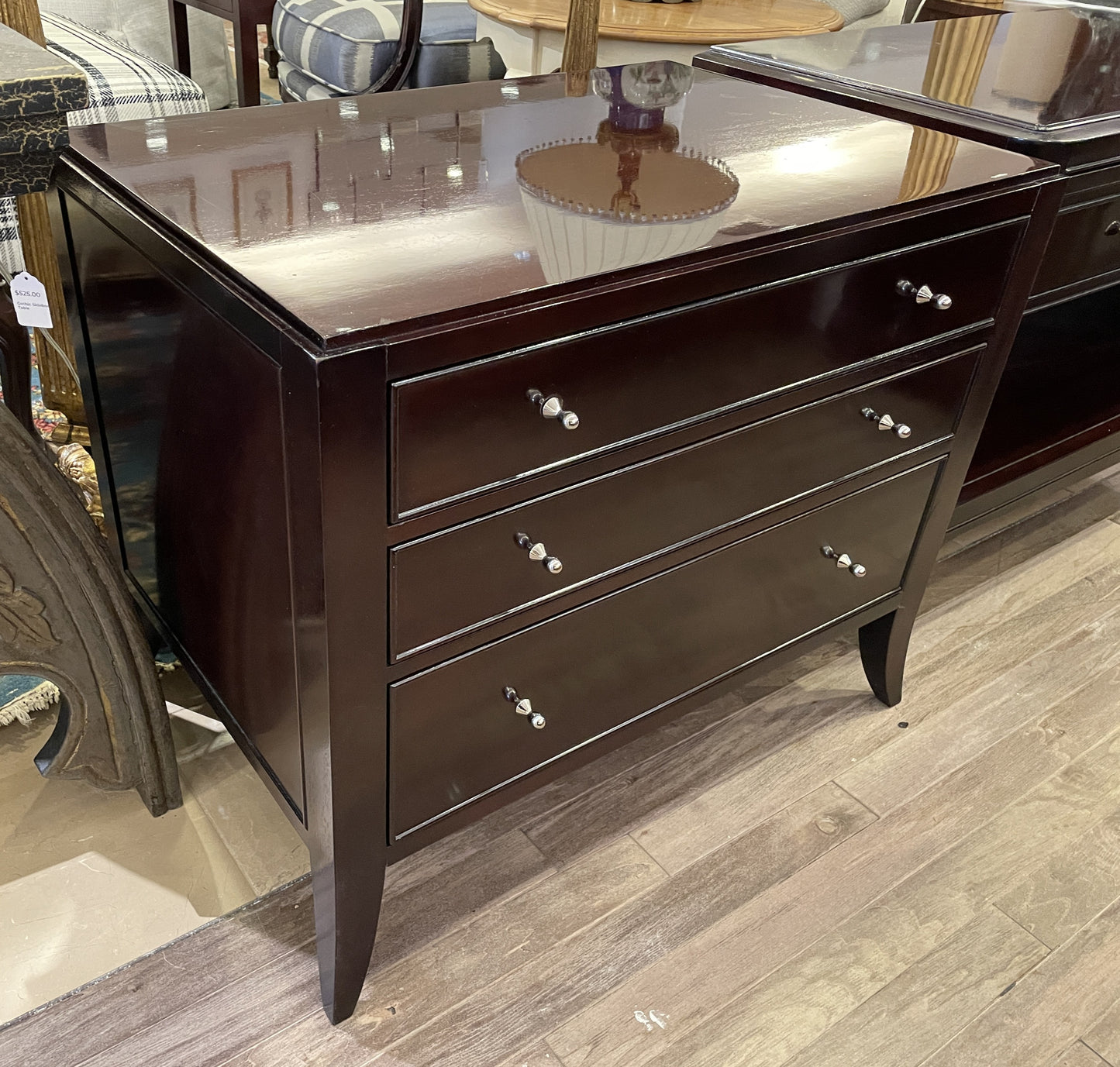 Baker by Barbara Barry Three Drawer Commode, AS IS (0OU00H)