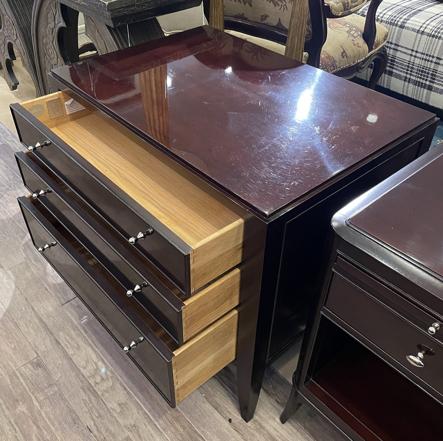 Baker by Barbara Barry Three Drawer Commode, AS IS (0OU00H)