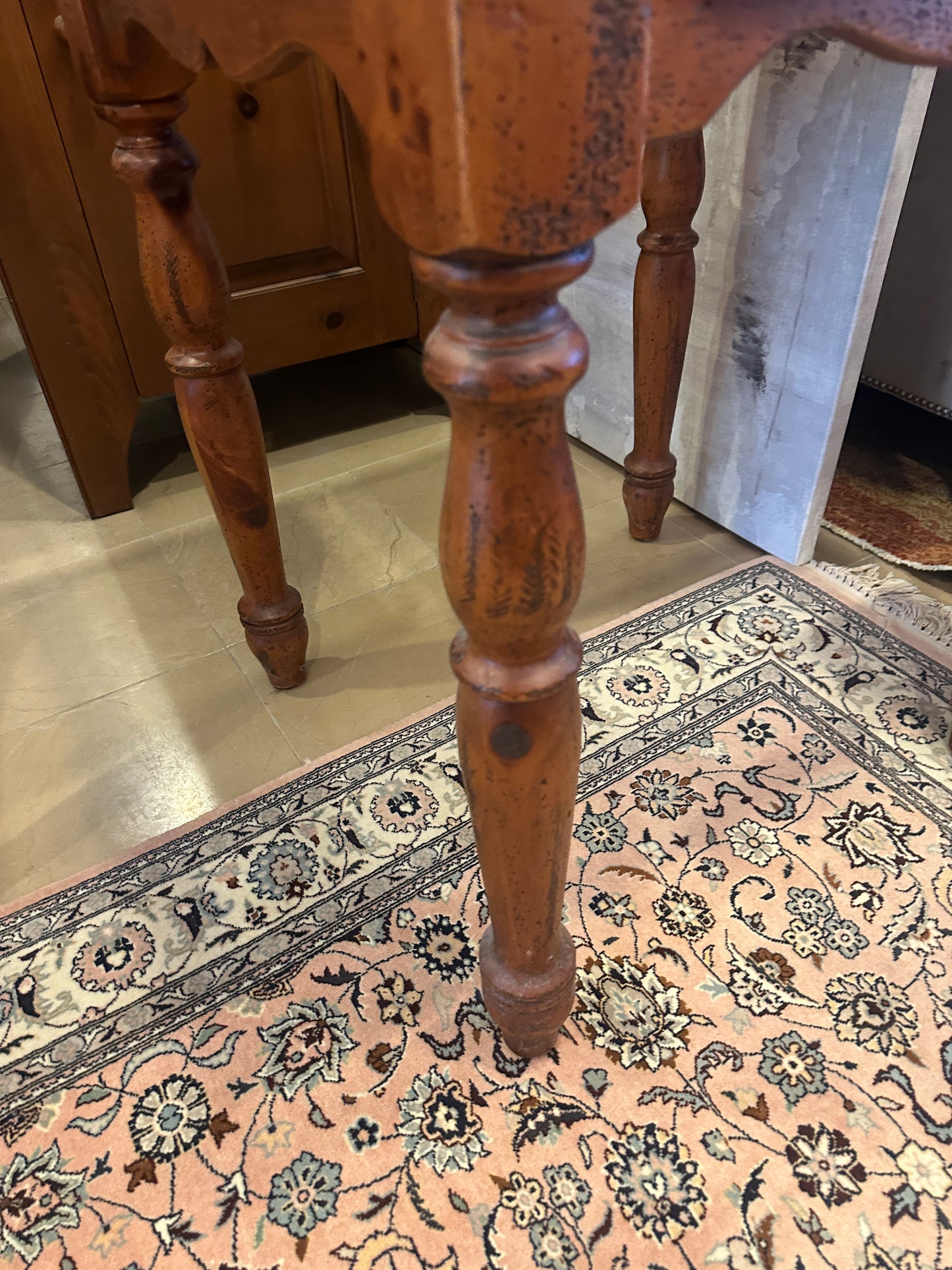 Butcher Block with Towel Rack (0C400W)