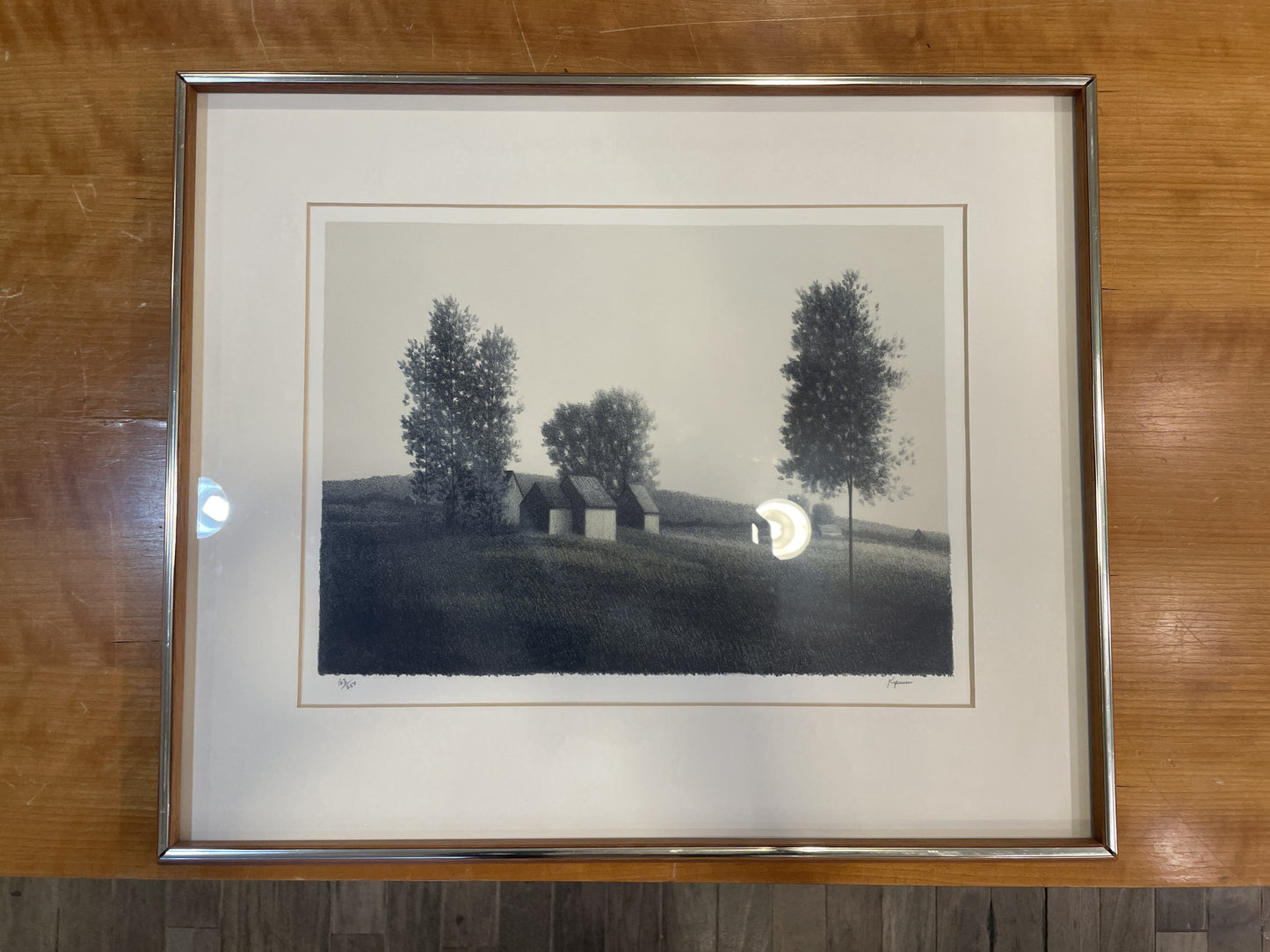 Kipniss Landscape II 1973, Lithograph 163/250 (01D00O)