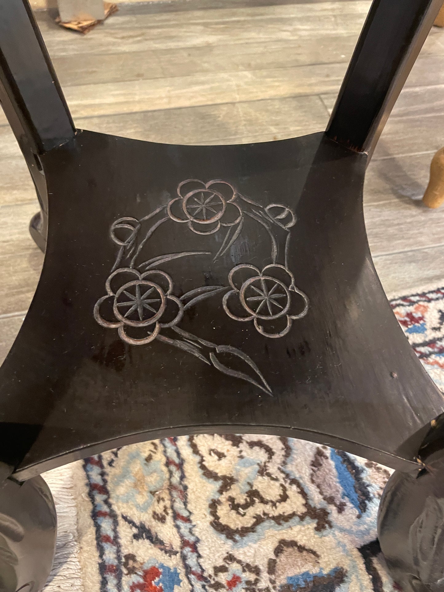 Chinese Plant Stand, Antique (Two Available) (0HK002)