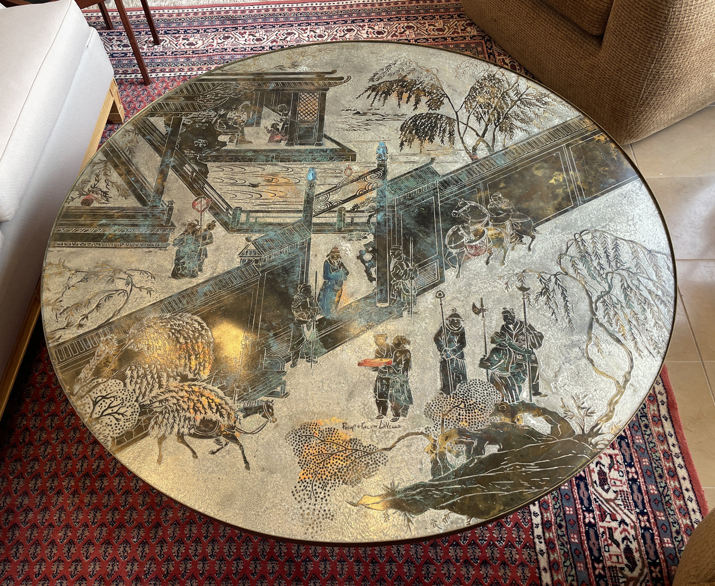 Philip and Kelvin LaVerne "Chan" Coffee Table c. 1960 (0ED008)