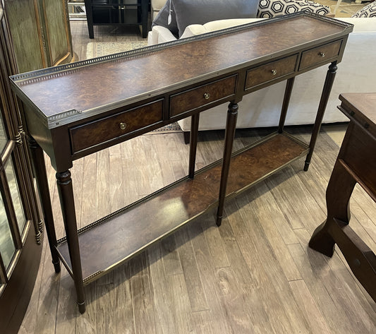 Monarch Century Narrow Console with Gallery