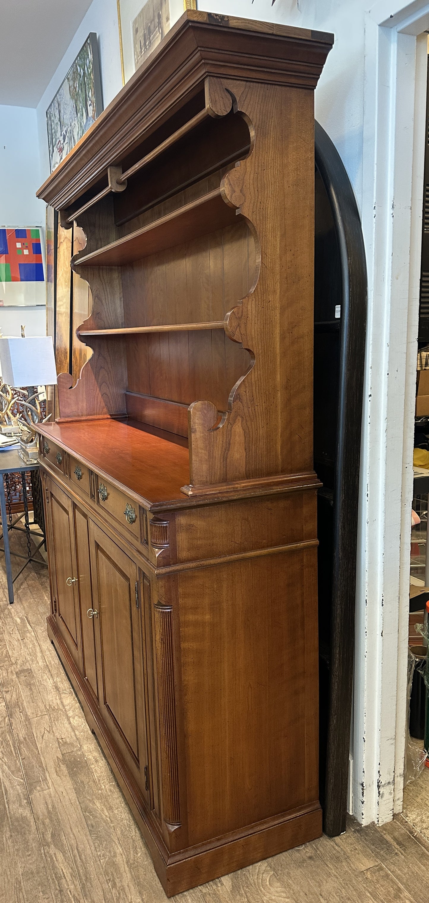 Wright Table Company Welsh Style Cupboard (0C400O)