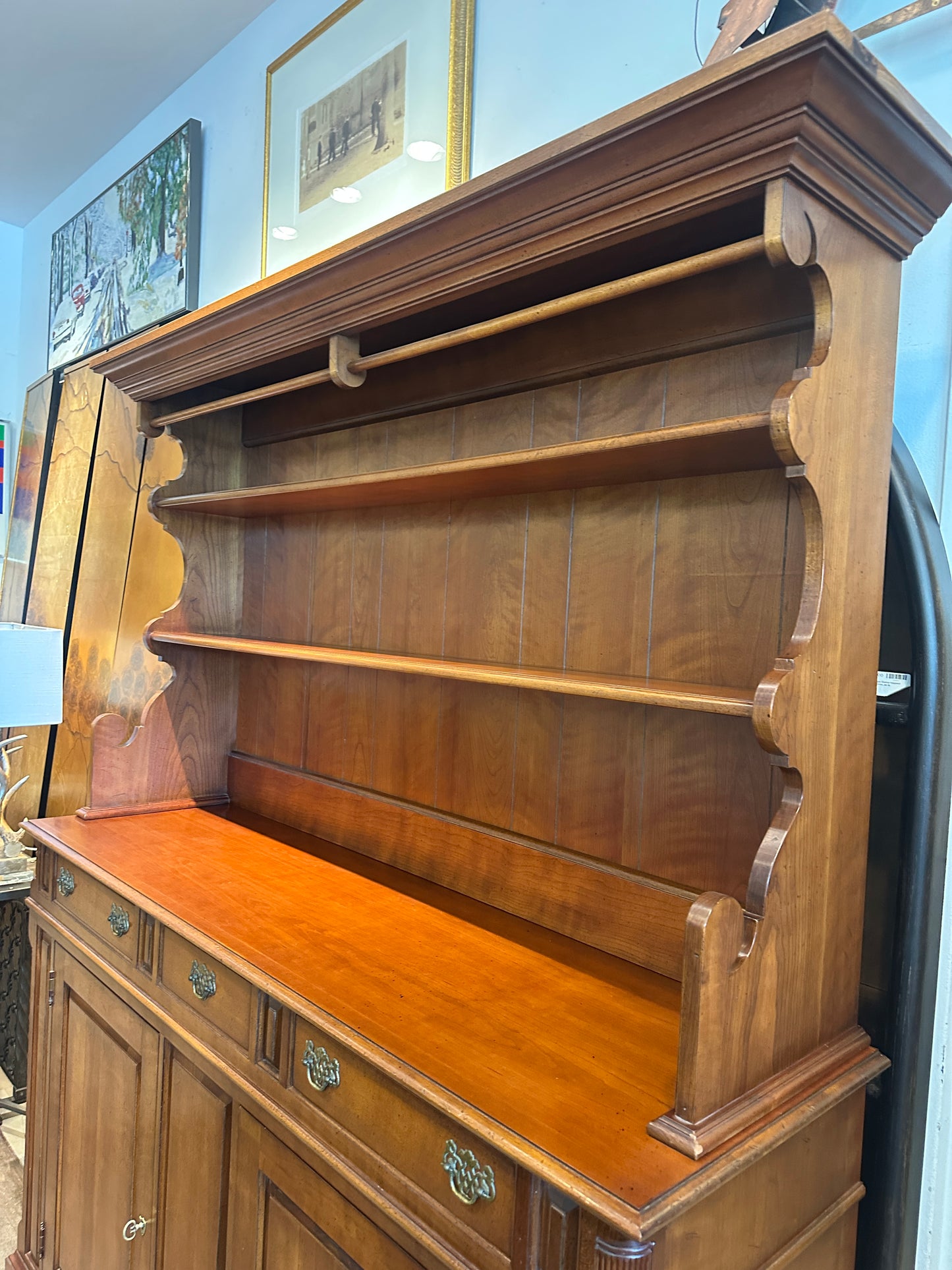 Wright Table Company Welsh Style Cupboard (0C400O)