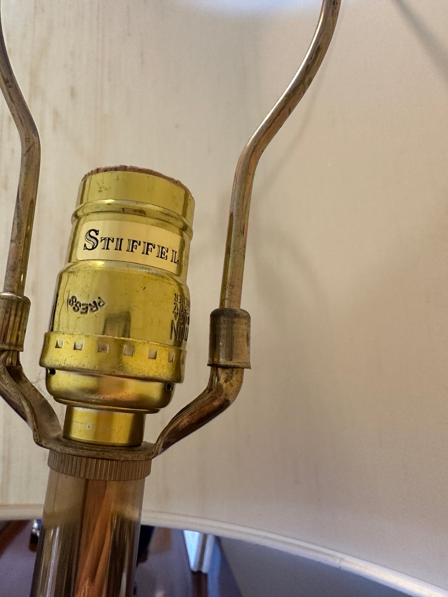 Stiffel Table Lamp, Brass (Two available 0C400Y, 0C400Z)