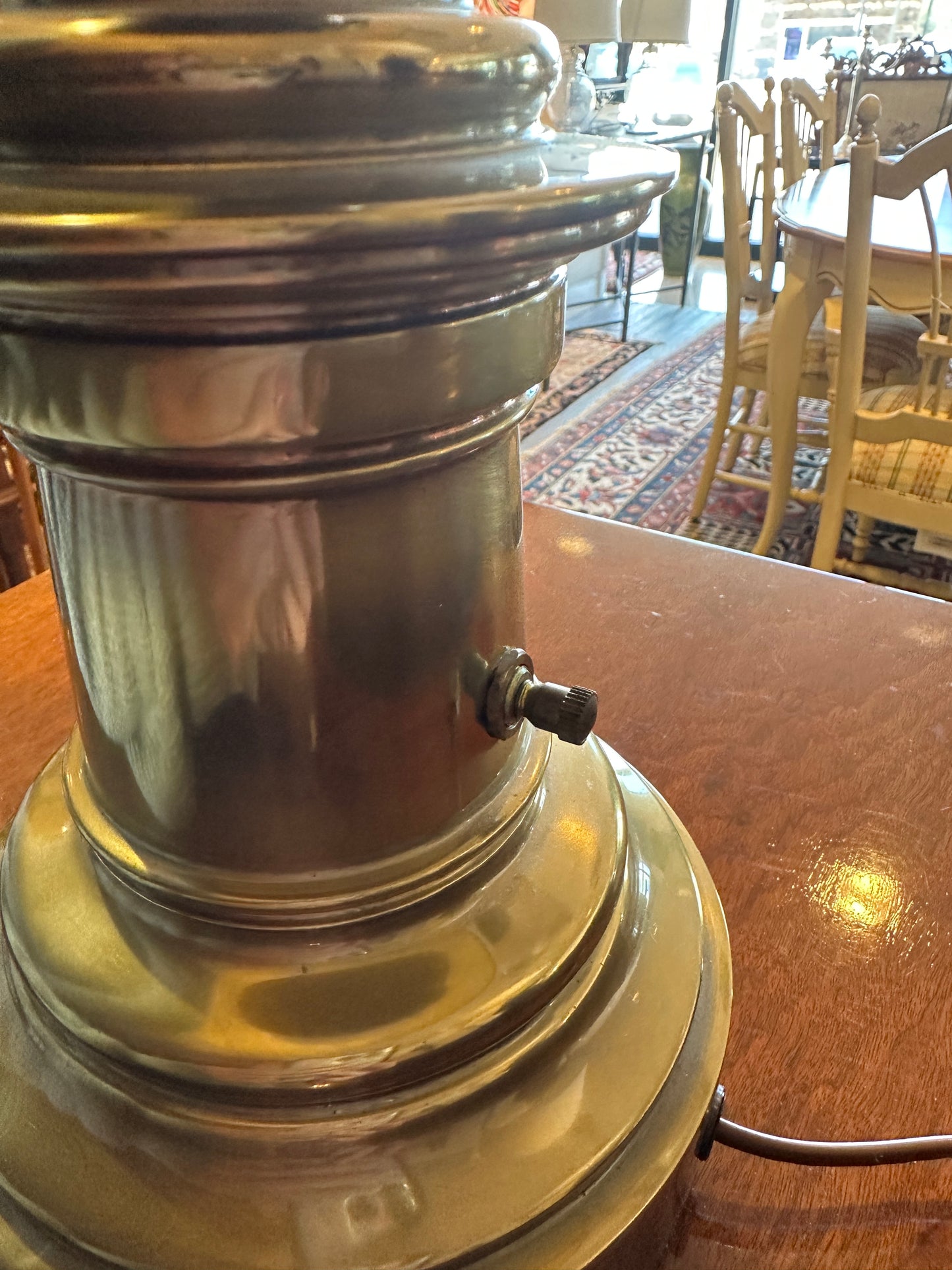 Stiffel Table Lamp, Brass (Two available 0C400Y, 0C400Z)