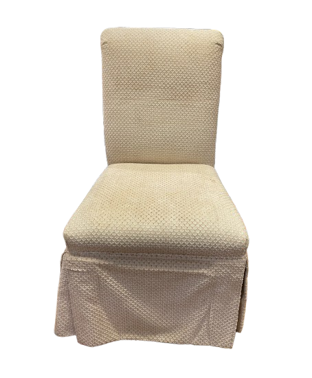 Parsons Chair with Pink Petit Point (J4TZ5Z)