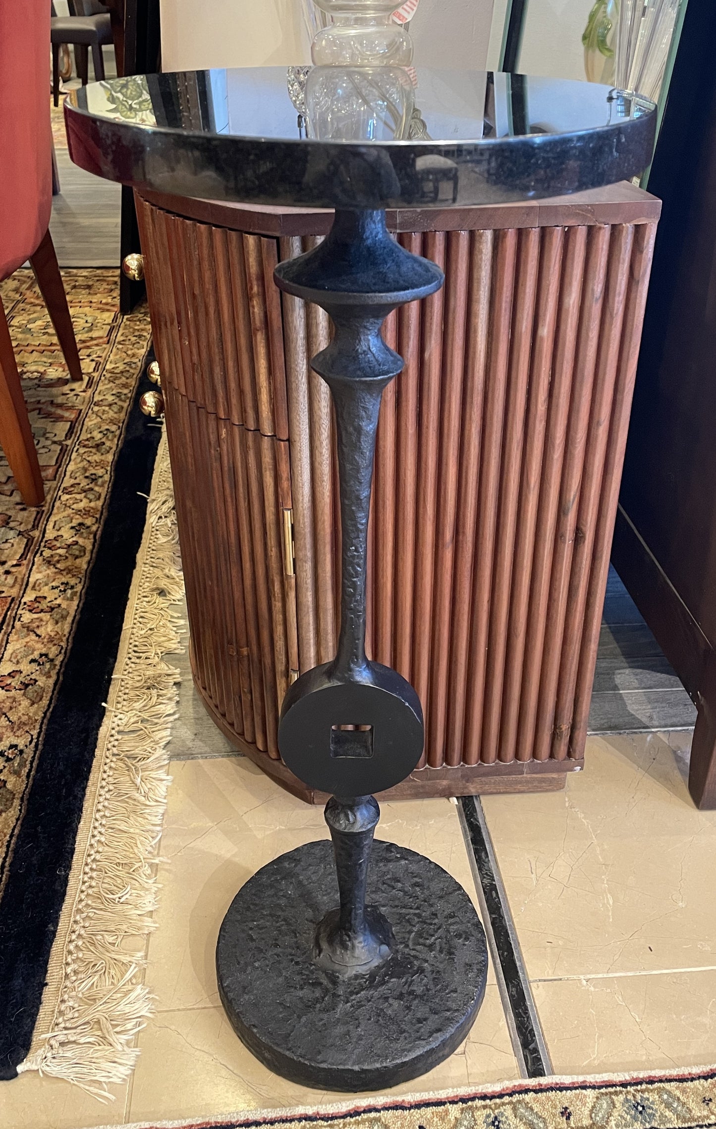 Global Views Square Peg Martini Table (0KP016)