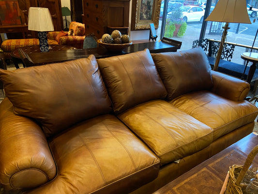 Thomasville Leather Sofa (25020)