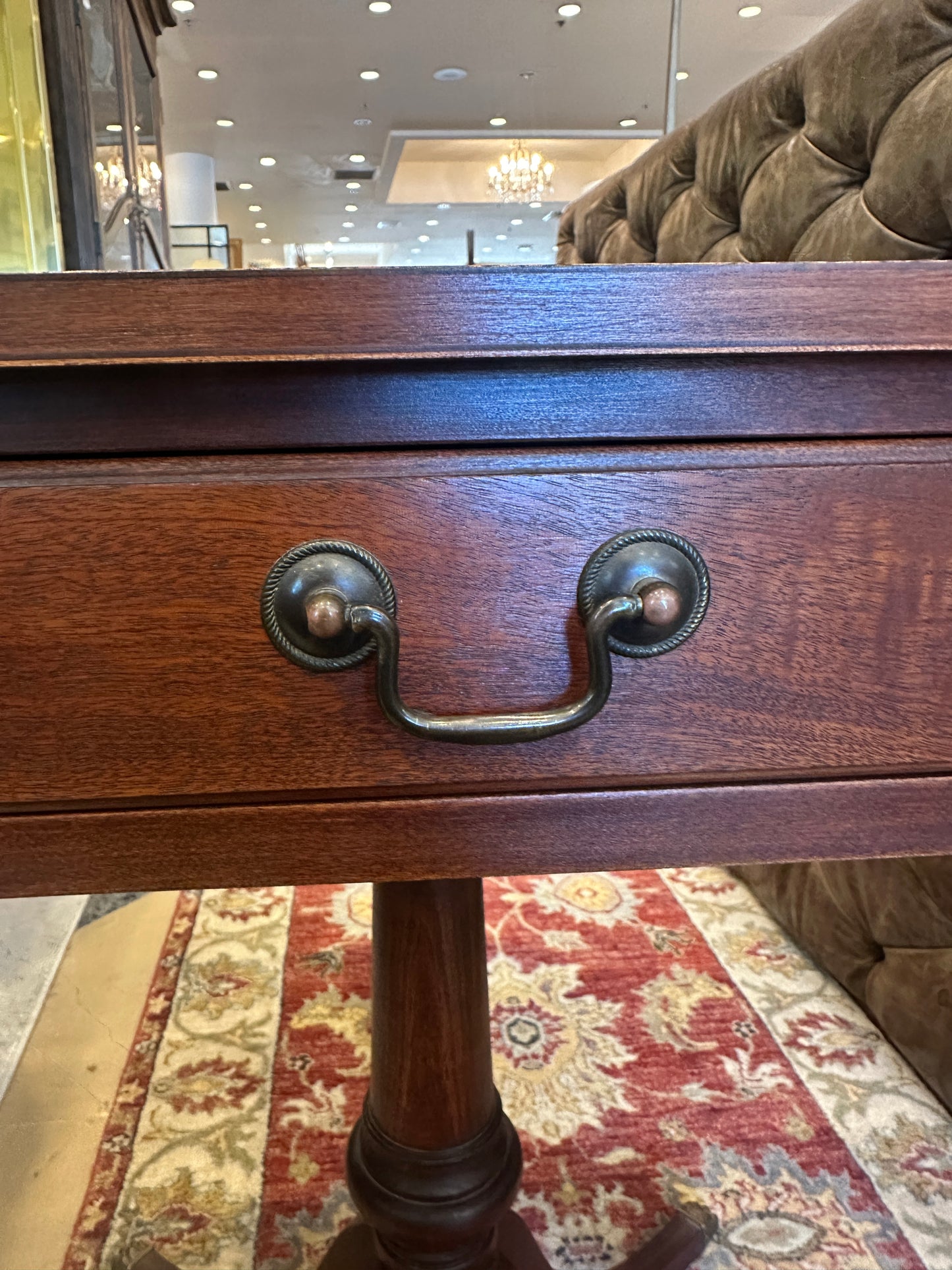 Small Drop Leaf with Drawer End Table (0C401D)