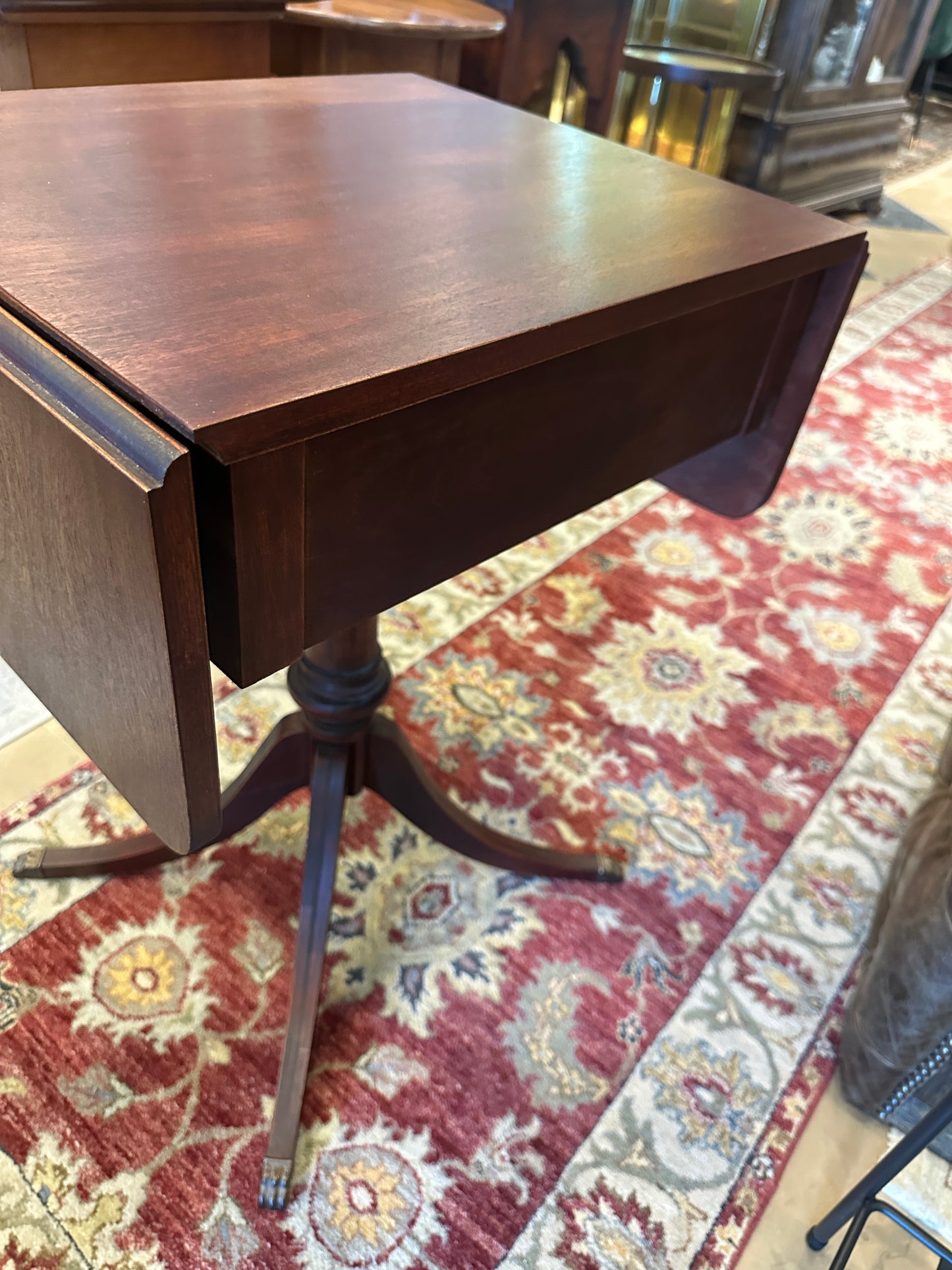 Small Drop Leaf with Drawer End Table (0C401D)