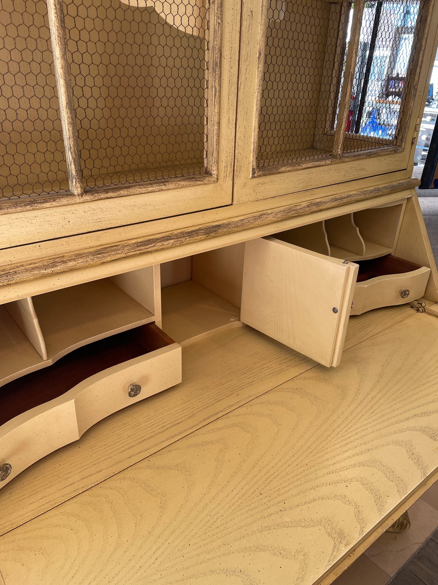 Henredon "Dorothy Draper" Bookshelf Secretary, 1960s (0JF002)